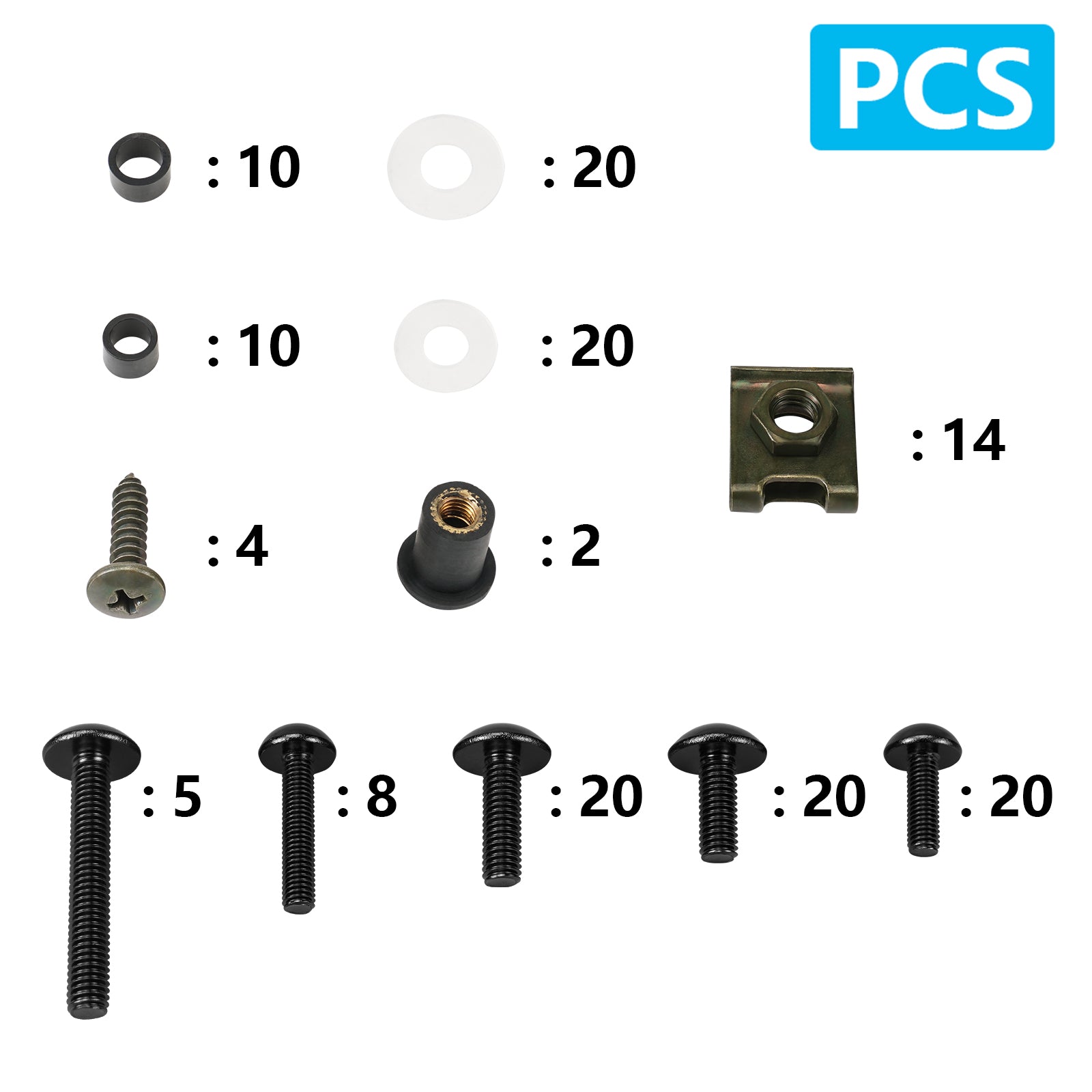 Universal body kit fender flares