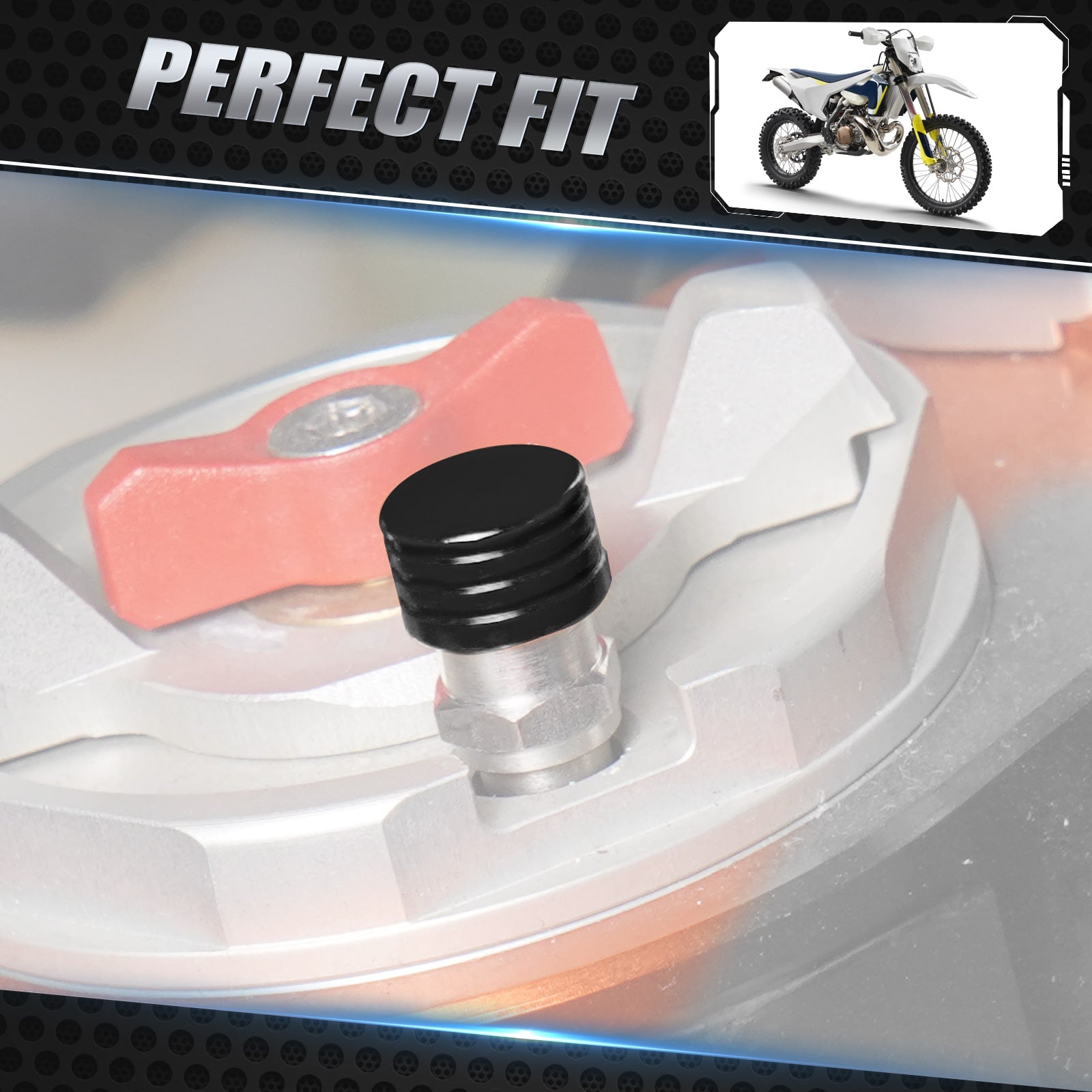 M4x0.7mm Fork Air Bleeder Valves For KTM Husaberg Motorcycles
