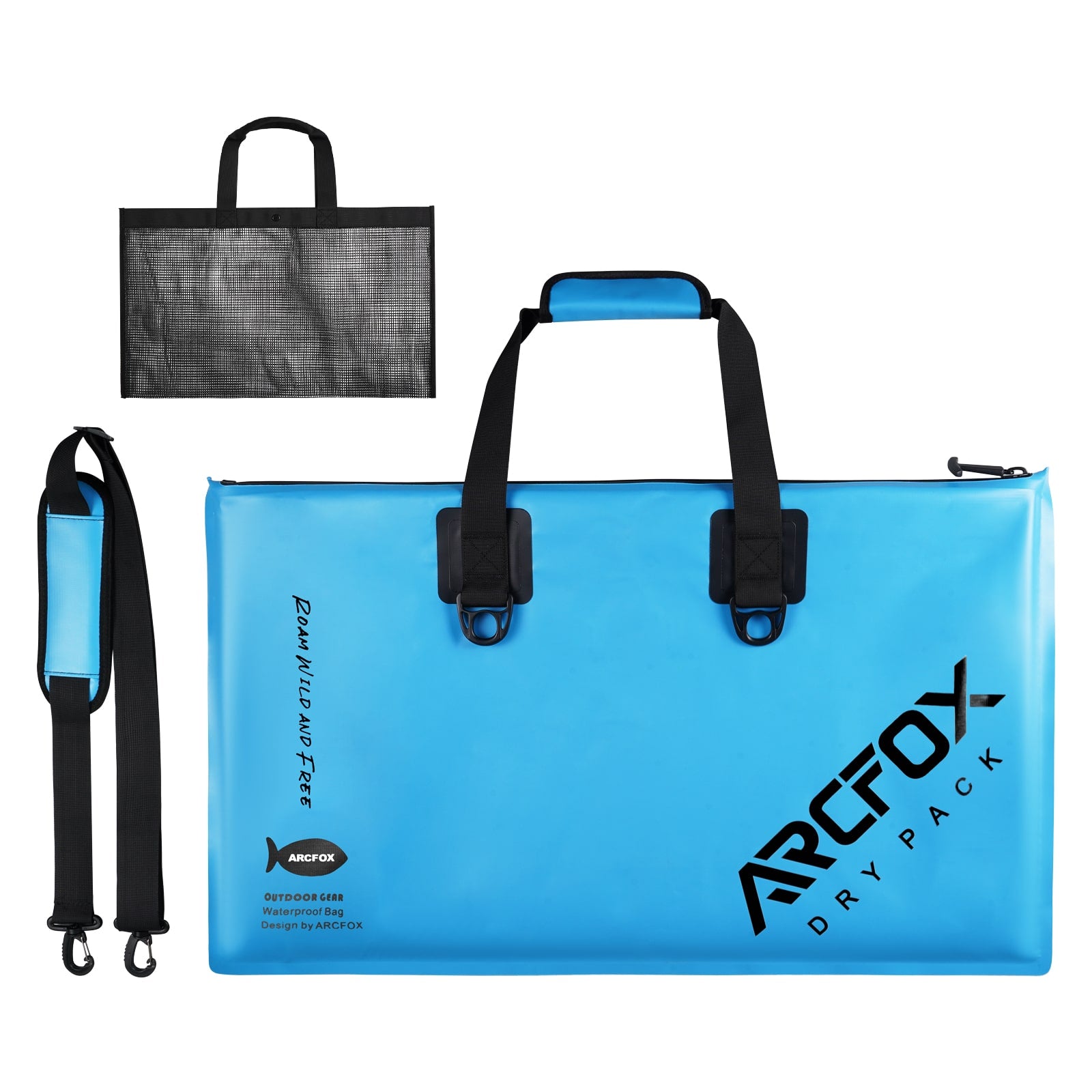 ARCFOX Fish Tournament Bag Removable Mesh Bag See-through Pocket