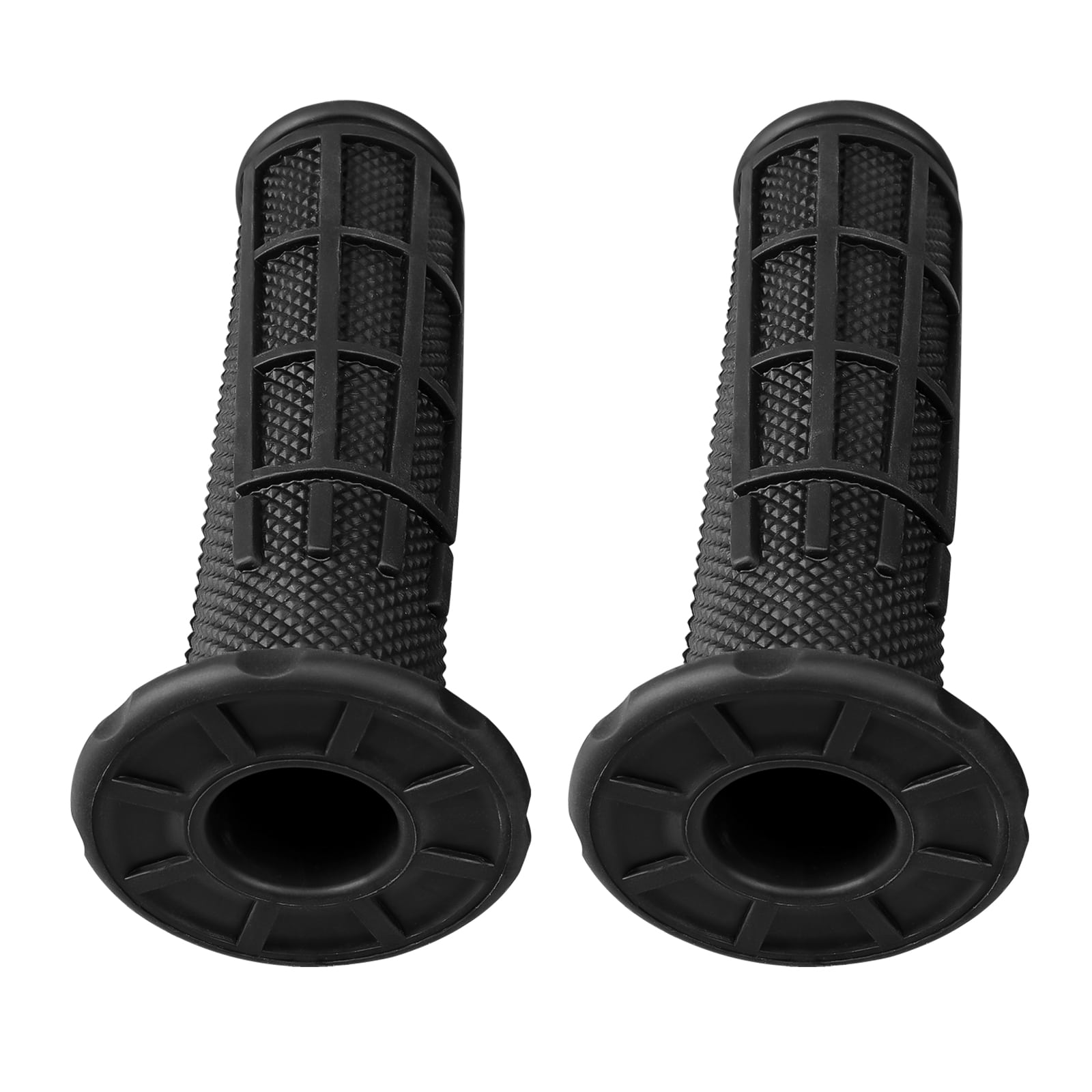 Left + Right 7/8" Handlebar Rubber Hand Grips For Yamaha Raptor 700 Polaris Sportsman 570