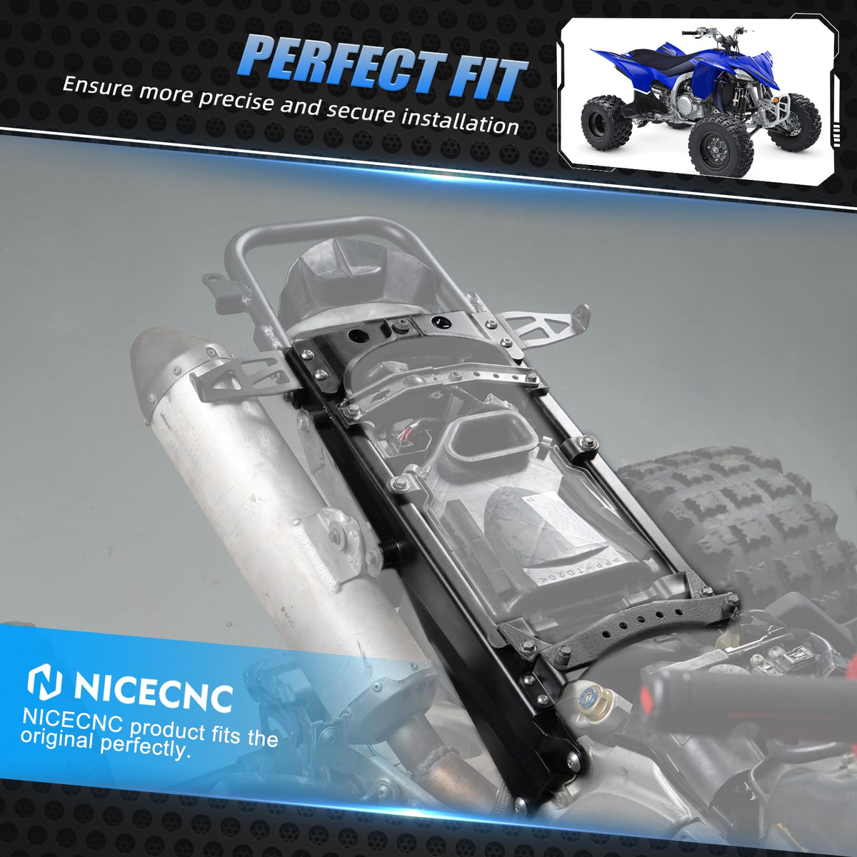 Yamaha YFZ450R ATV Rear Frame Subframe Sub Frame 2009-2024