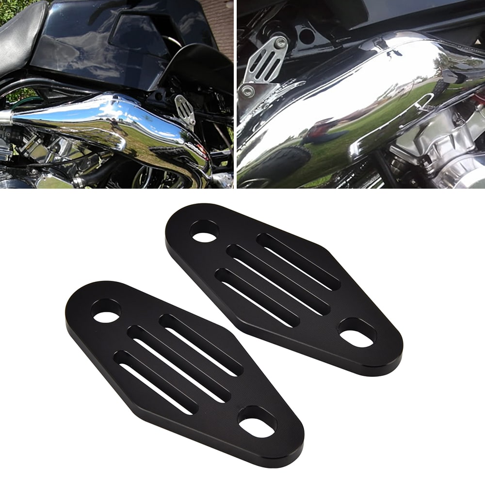 Muffler Exhaust Pipe Stay Hangers Bracket For Yamaha Banshee 350 YFZ350 1987-2006