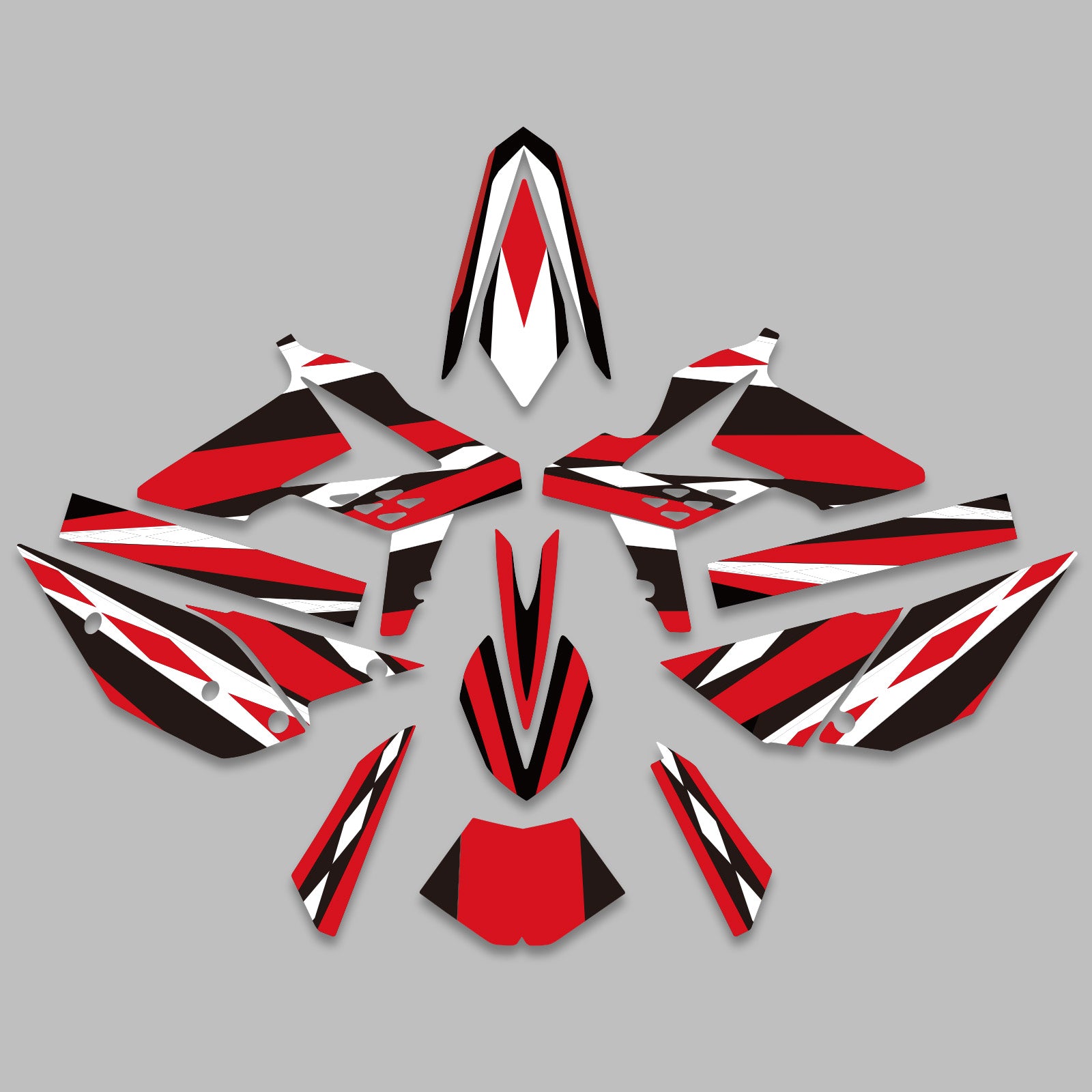 Full Graphics Decals Stickers Set For Beta RR 4T-2T 2013-2017