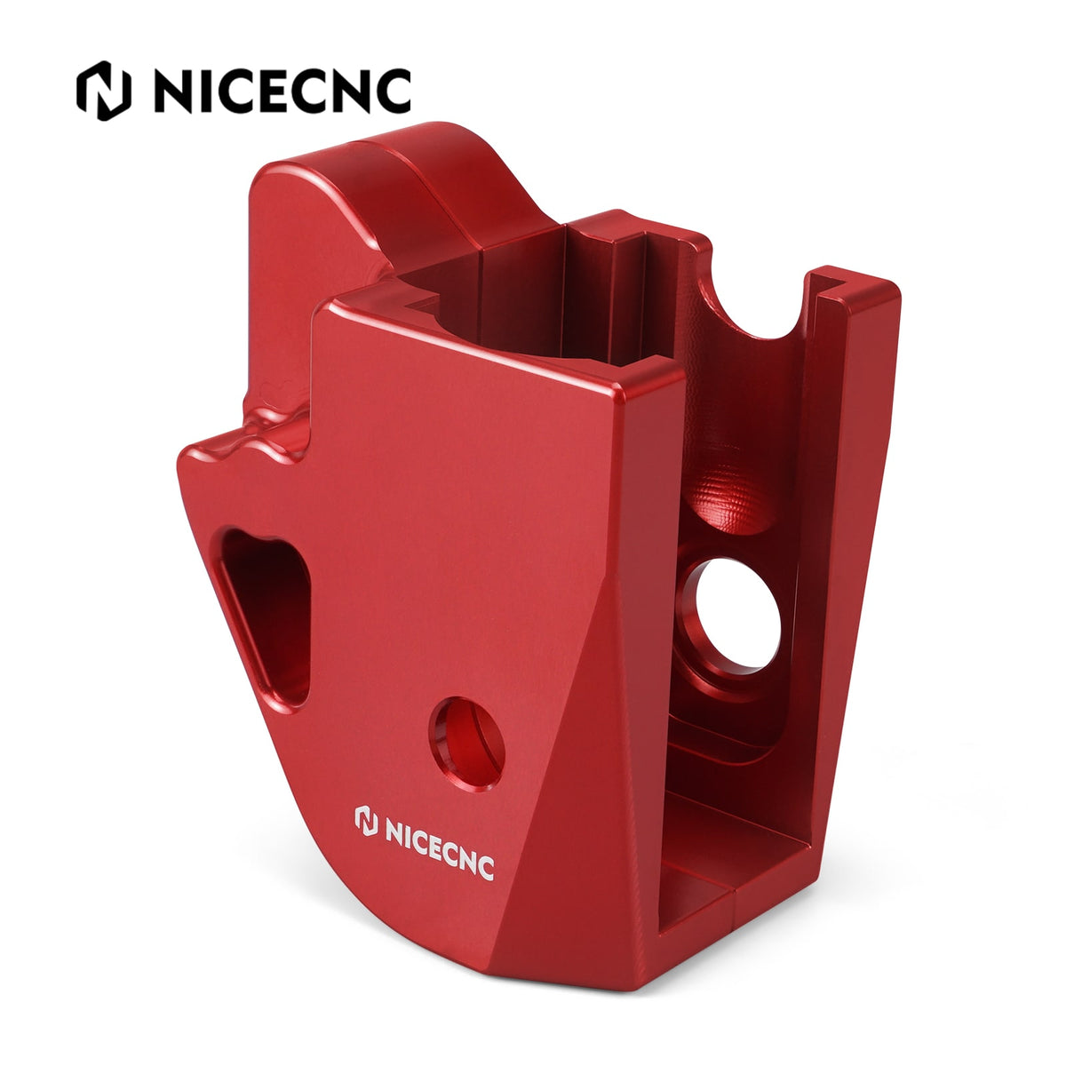 thumbnail image 2 of NICECNC Red Aluminum Rear Linkage Guard For Beta RR/RS 250-500 (2015-2024) 2 of 6