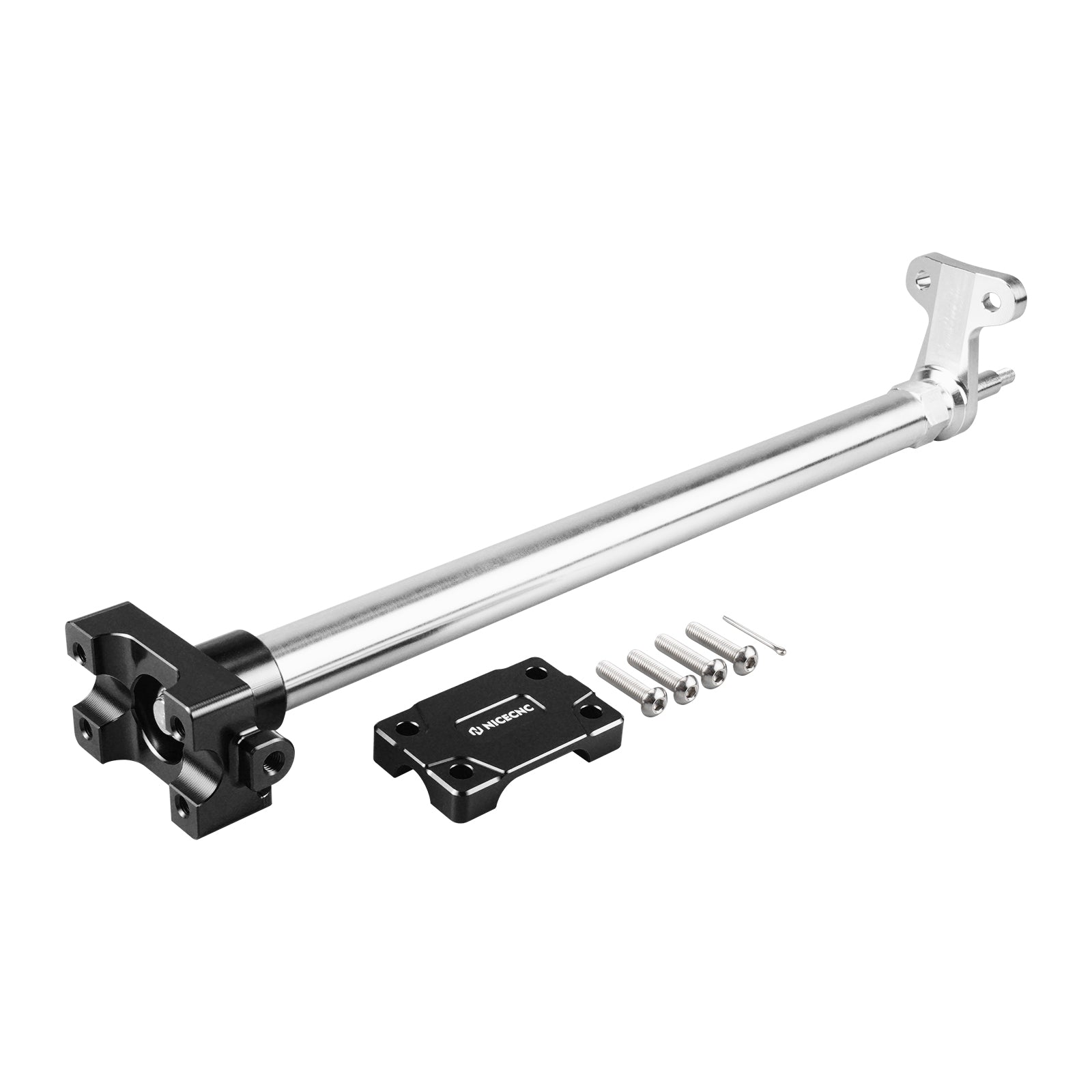 ATV Steering Stem Shaft w/ Mounting Holder For Yamaha Blaster 200