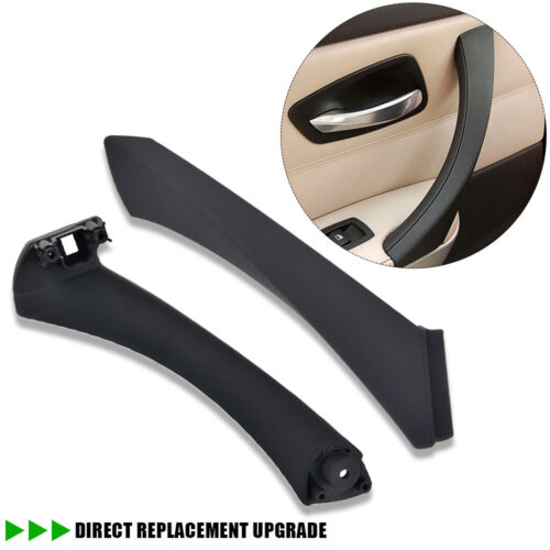 Left Passenger Door Handle For BMW 3 Series E90 91 Pull Trim Cover+Inner Bracket