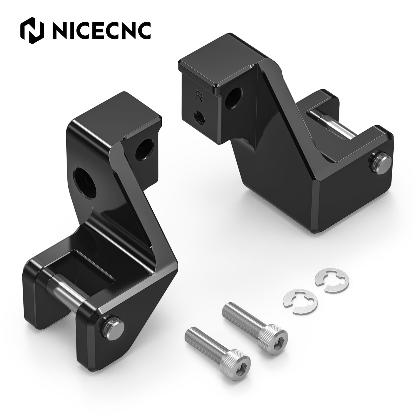 Passenger Footrest Lowering Kit For BMW R1250GS/R1250GS Adv 40mm Drop & 15mm Forward