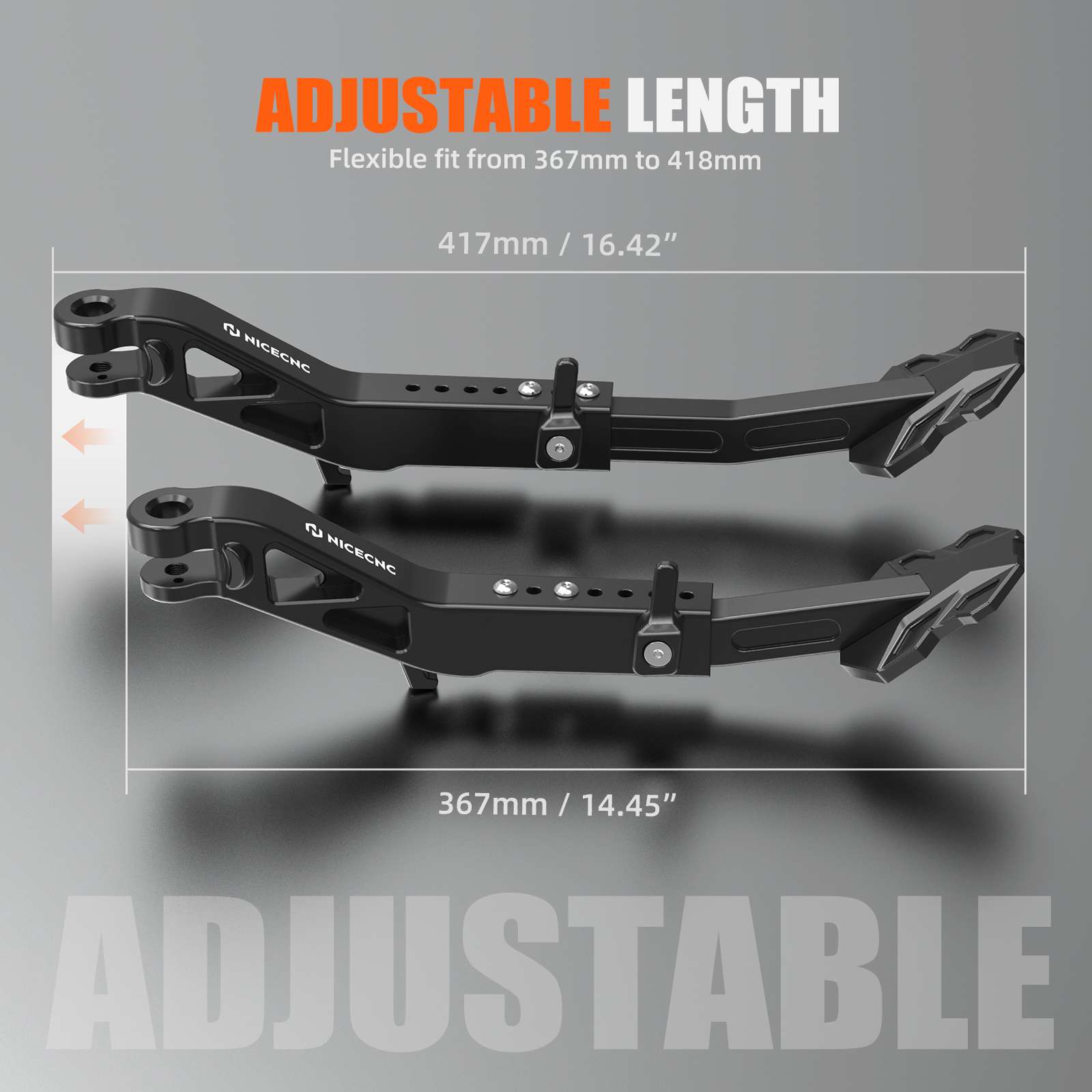 Adjustable Side Stand Kickstand For BMW R 1300 GS GSA 2024–2025