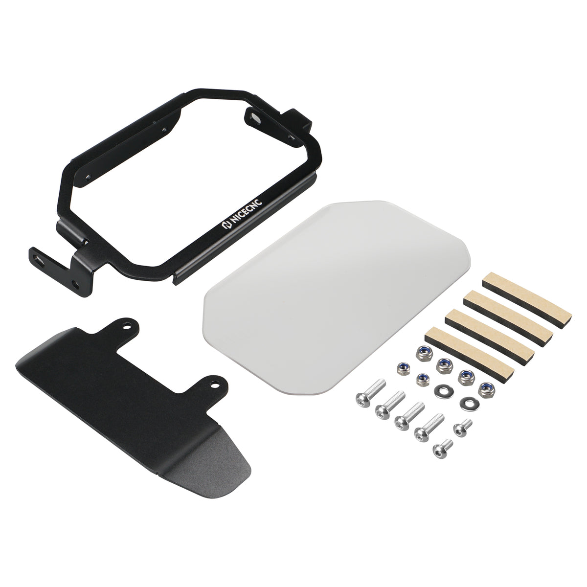 Screen Cover Anti-theft Locking Frame For BMW R1200GS Adv