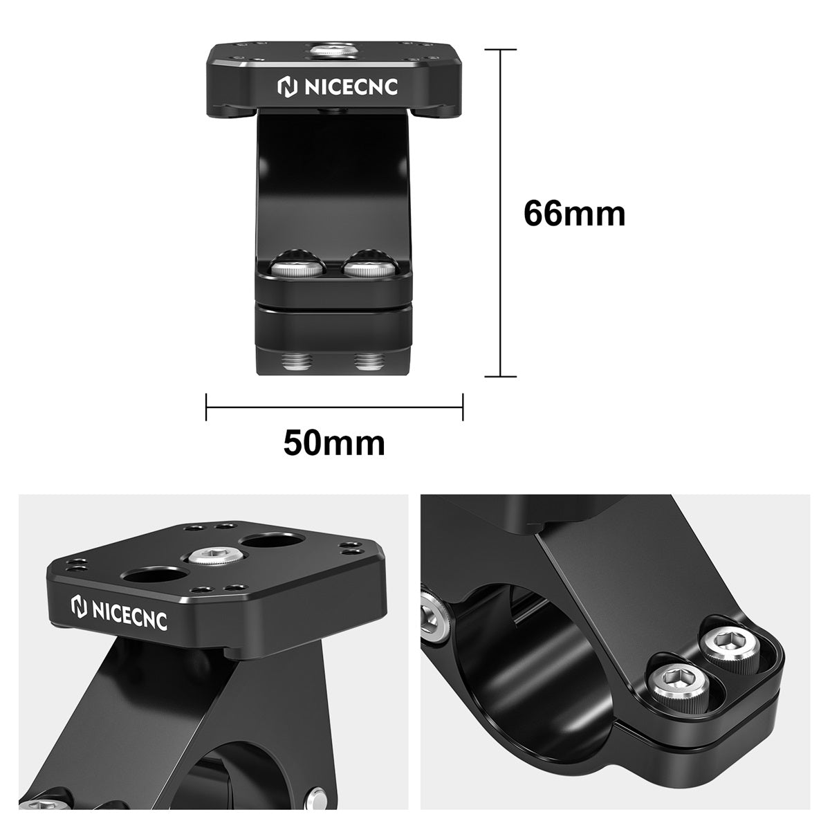 32mm Handlebar Clamp GPS Mount Bracket For BMW R1200GS R1250GS R1300GS ADV