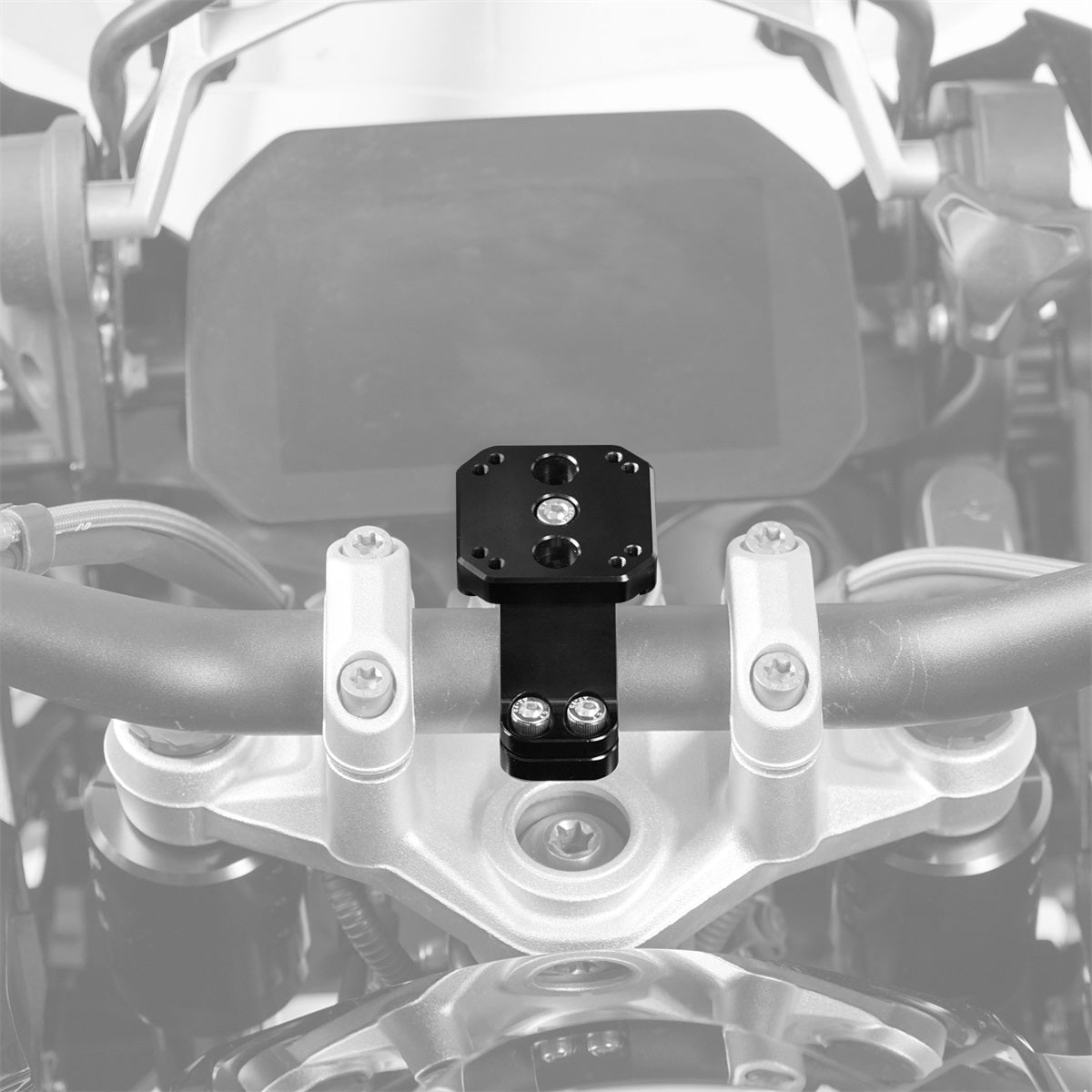 32mm Handlebar Clamp GPS Mount Bracket For BMW R1200GS R1250GS R1300GS ADV