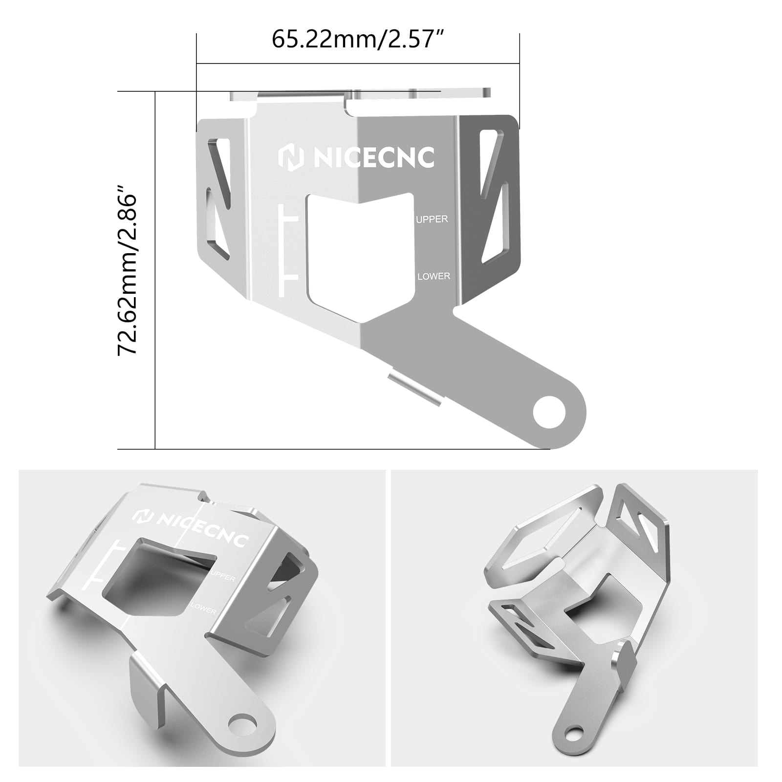 Rear Brake Reservoir Guard For BMW R1250GS 2019-2023 R1200GS 2013-2018