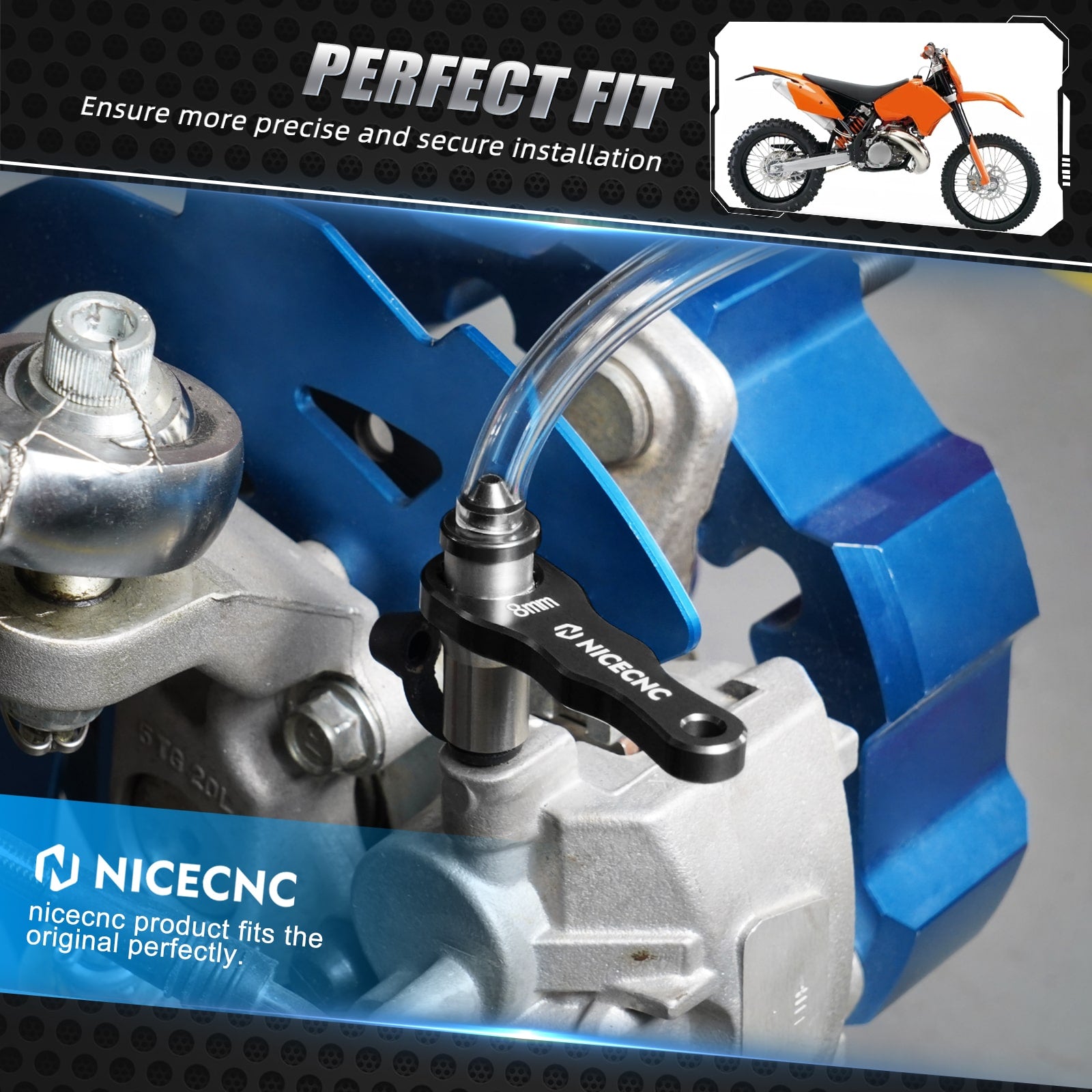 Hydraulic Brake & Clutch Bleeder Tool For 8mm Bleeder