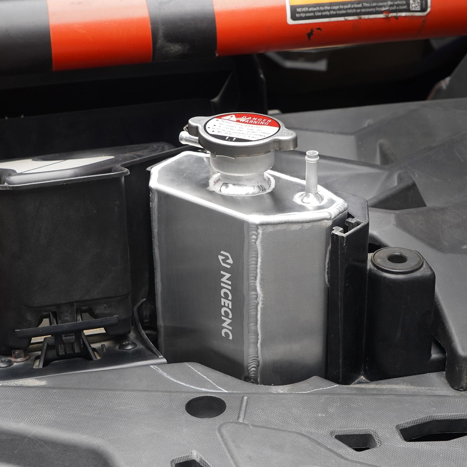 Radiator Coolant Tank Reservoir Bottle For Can-Am X3 Defender HD10 Commander 1000R
