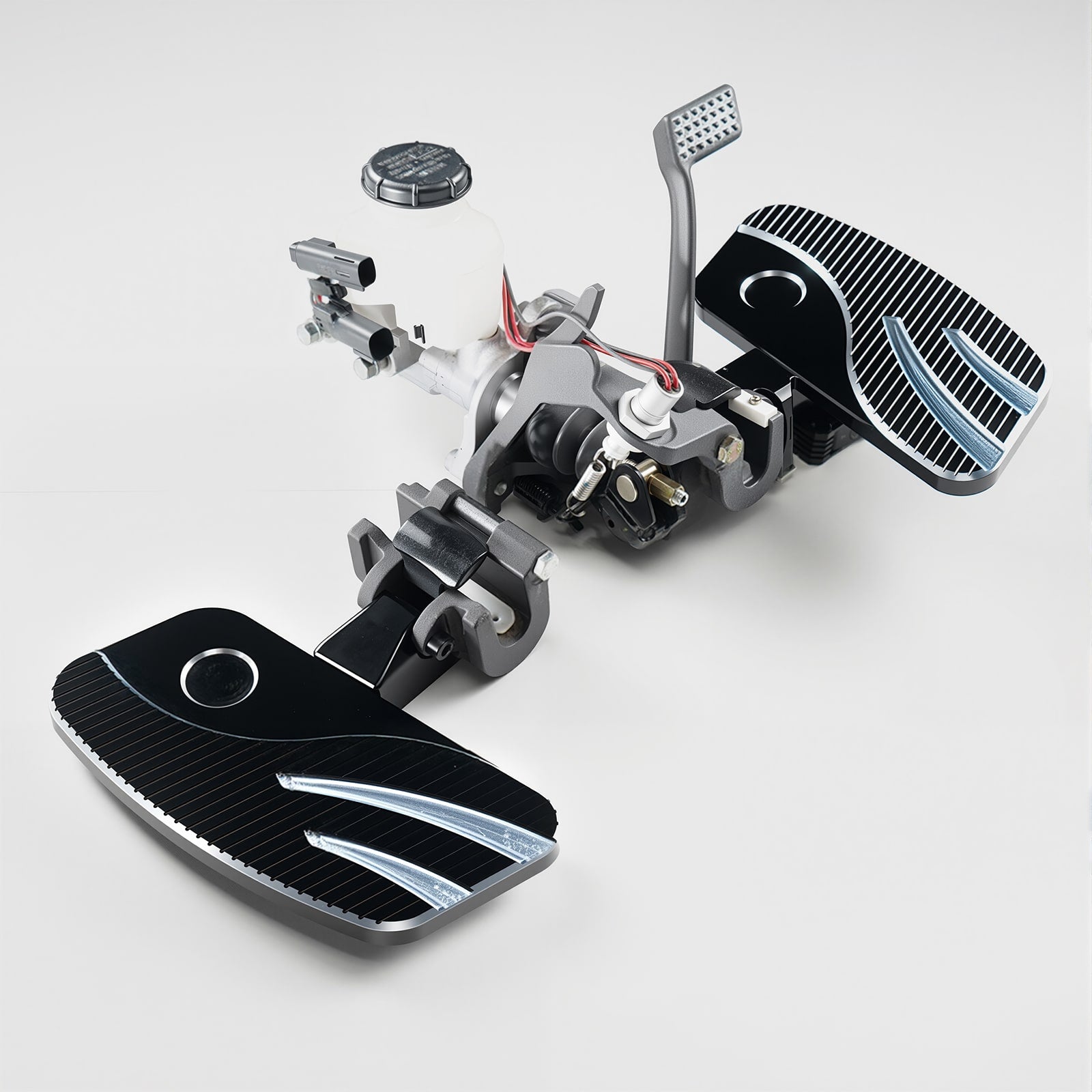 Rider Enlarged Floorboards Foot Pegs Footrest Kit For Can-Am Ryker 600 900