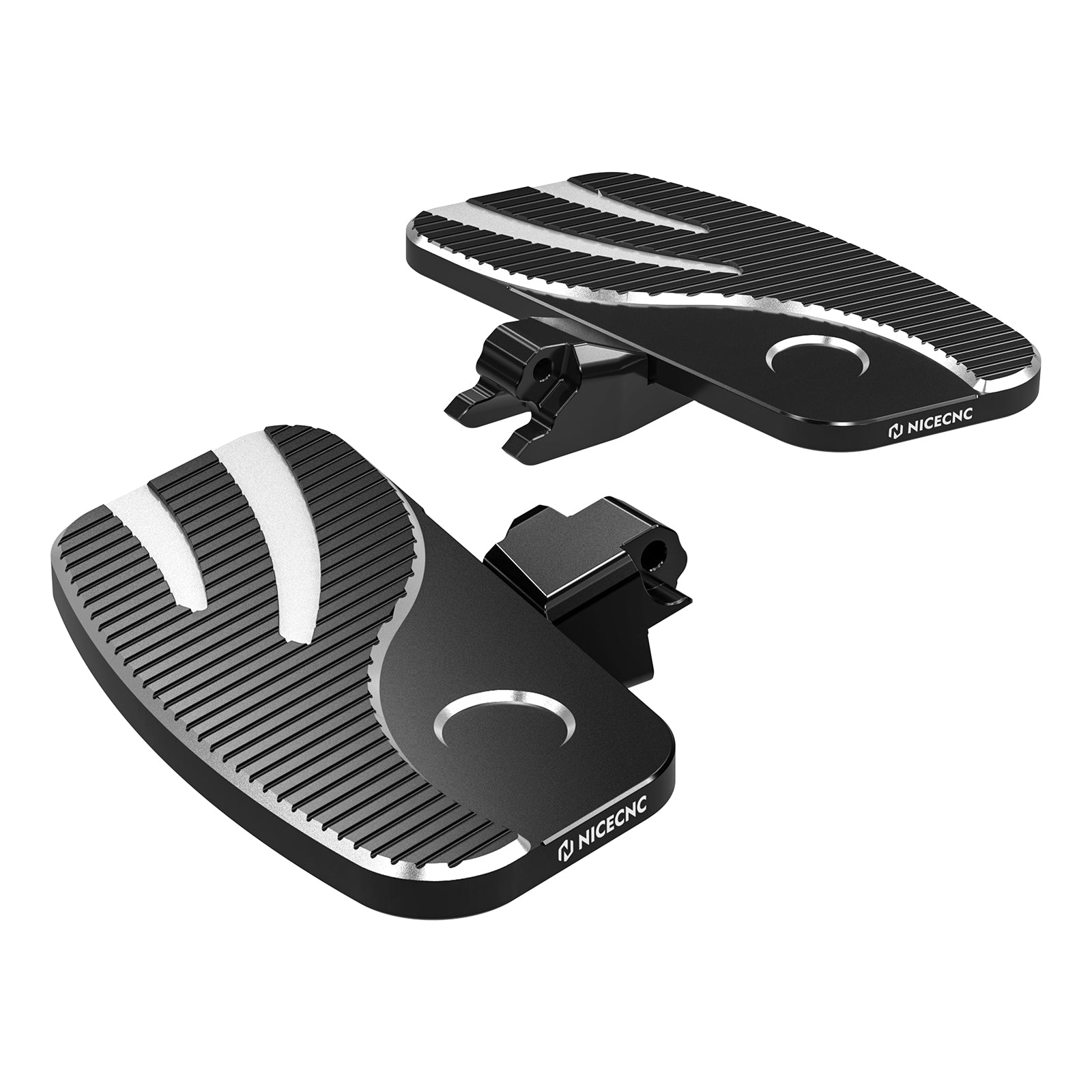 Rider Enlarged Floorboards Foot Pegs Footrest Kit For Can-Am Ryker 600 900