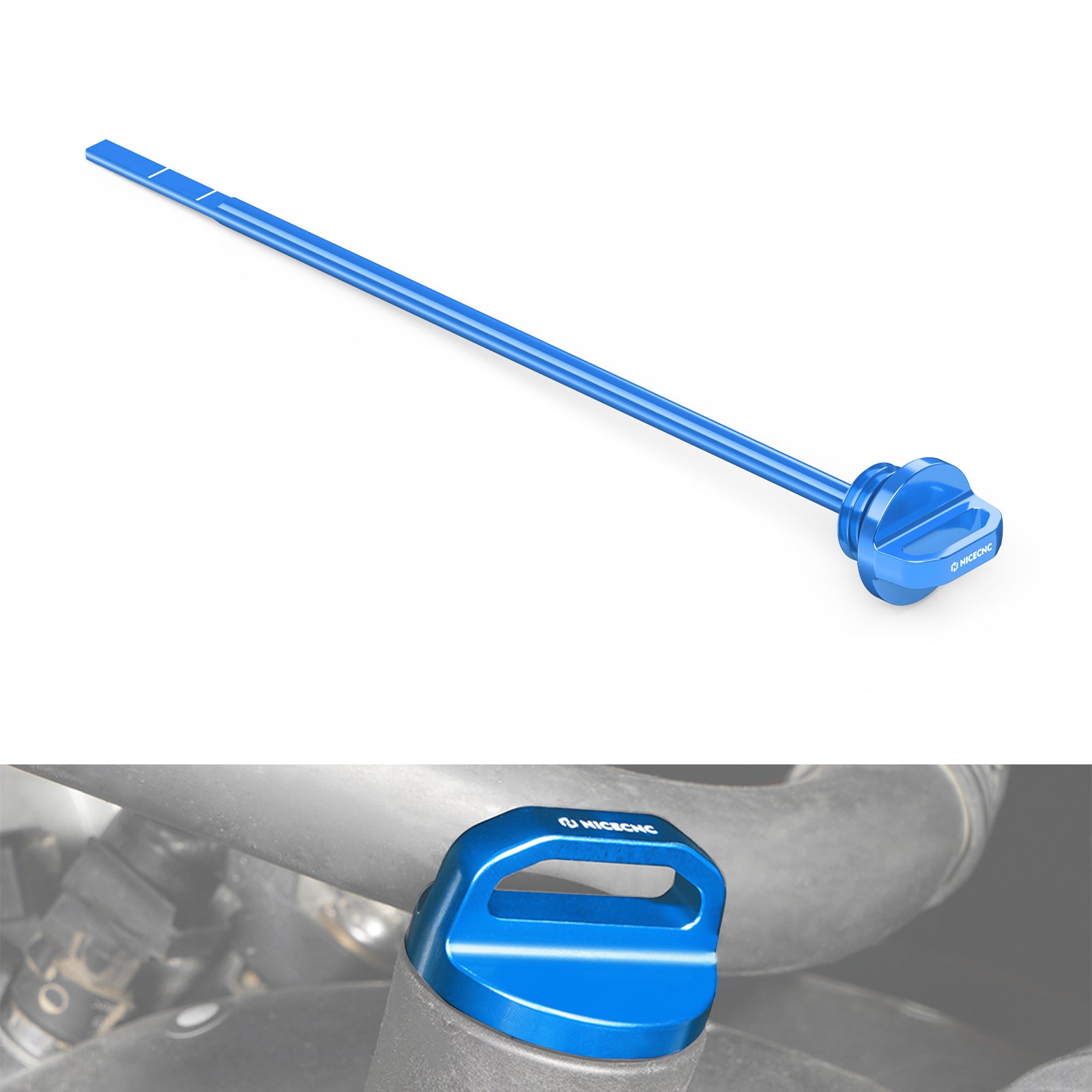 UTV Engine Oil Dipstick Oil Filler Lever Tube For Can-Am Maverick X3 2017-2024