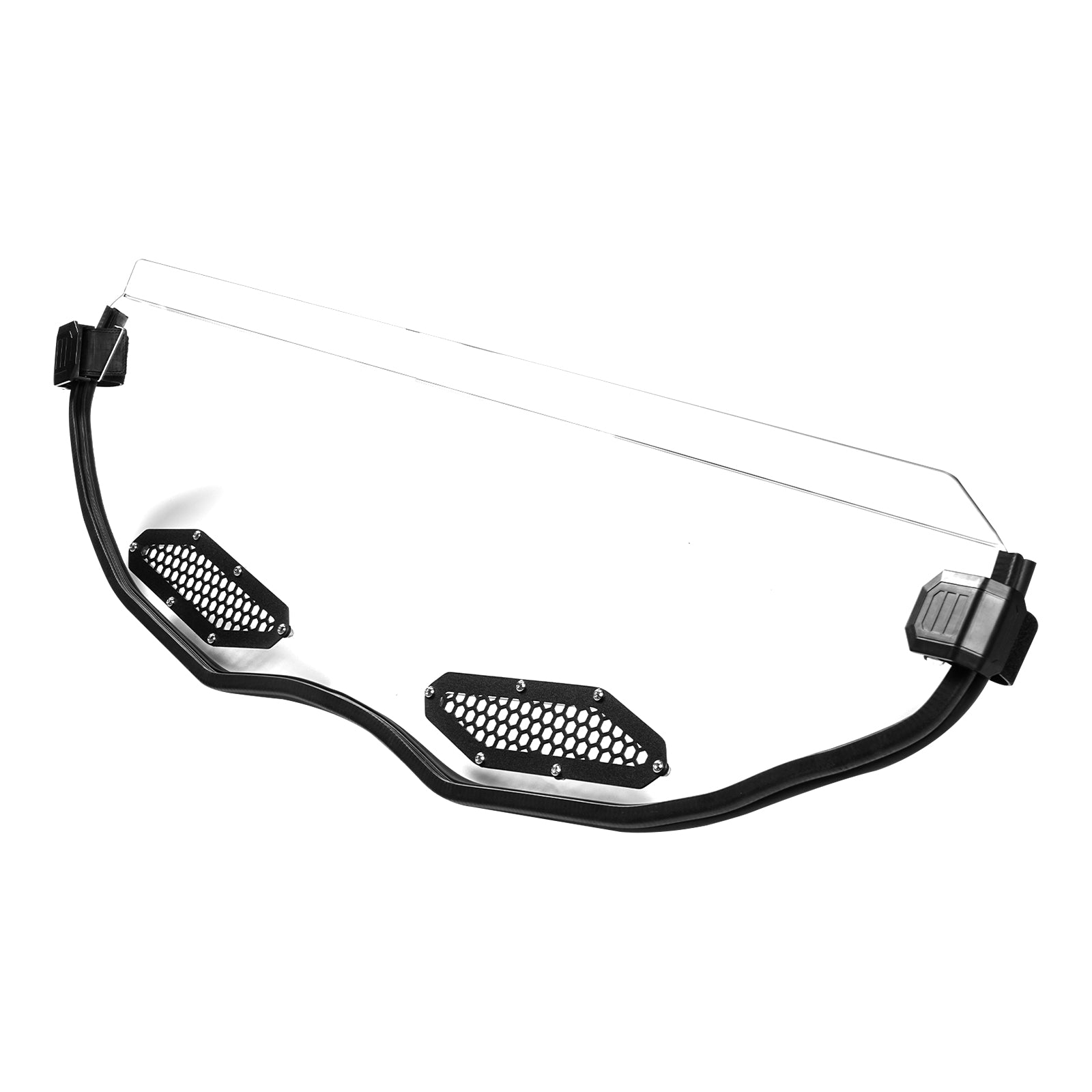 UTV Front Half Clear Windshield Windscreen For Can-Am Maverick X3 2017-2024