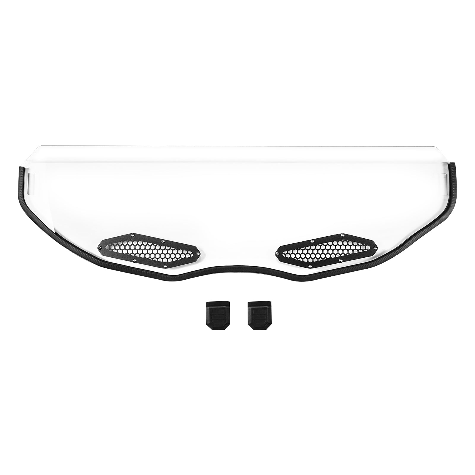 UTV Front Half Clear Windshield Windscreen For Can-Am Maverick X3 2017-2024
