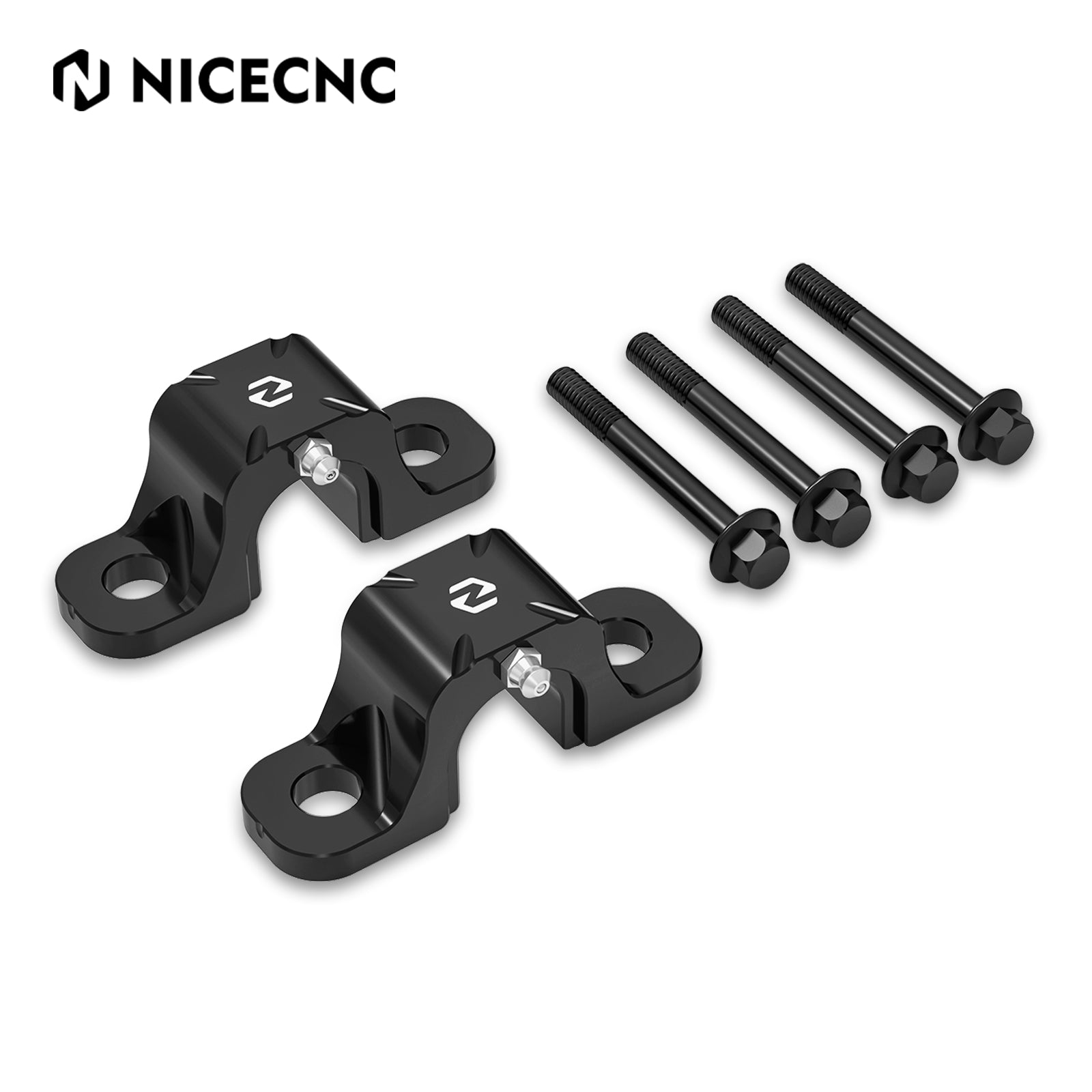 Pair Front Sway Stabilizer Bar Mounting Brackets Clamps For Can-Am X3 TURBO 2017-2023