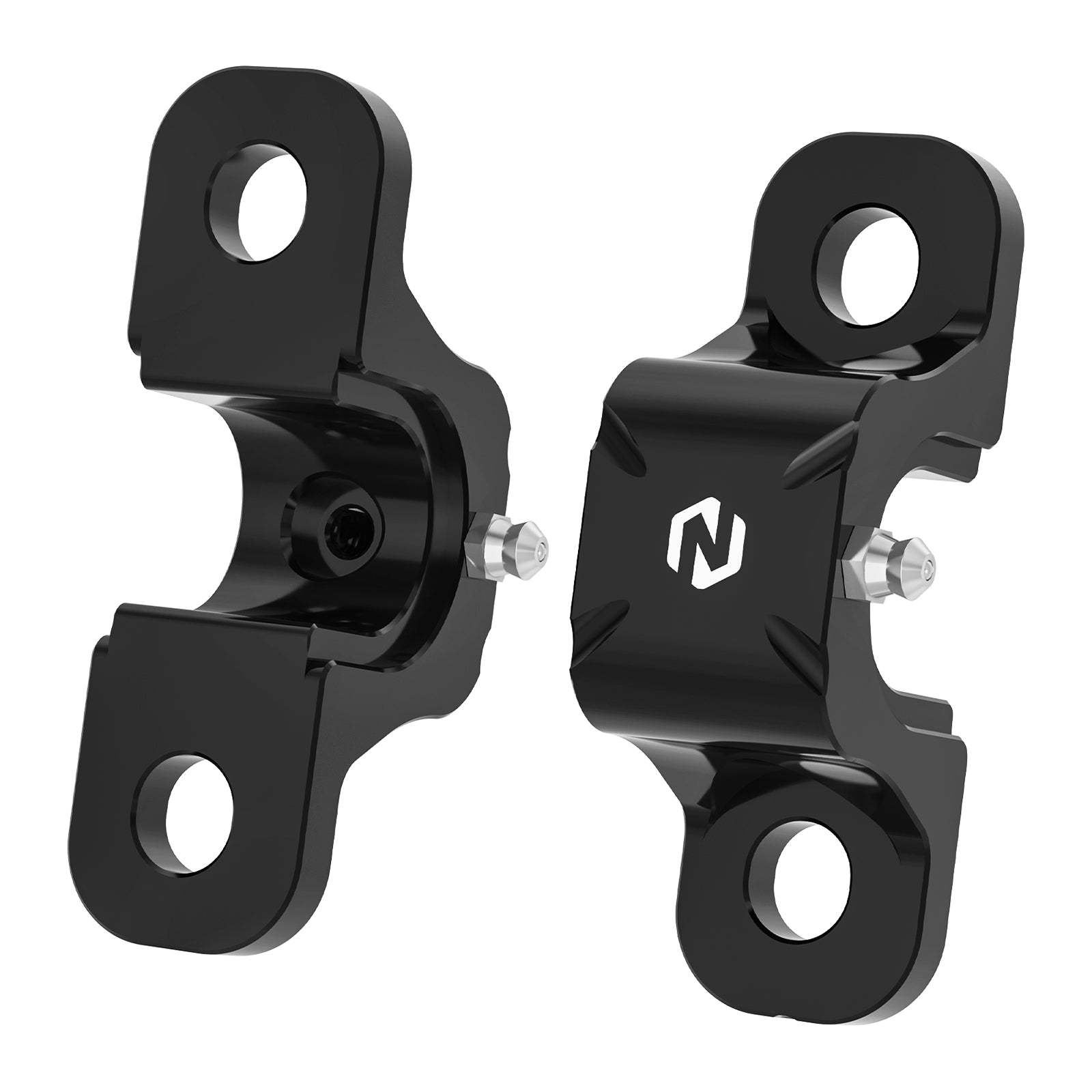Pair Front Sway Stabilizer Bar Mounting Brackets Clamps For Can-Am X3 TURBO 2017-2023