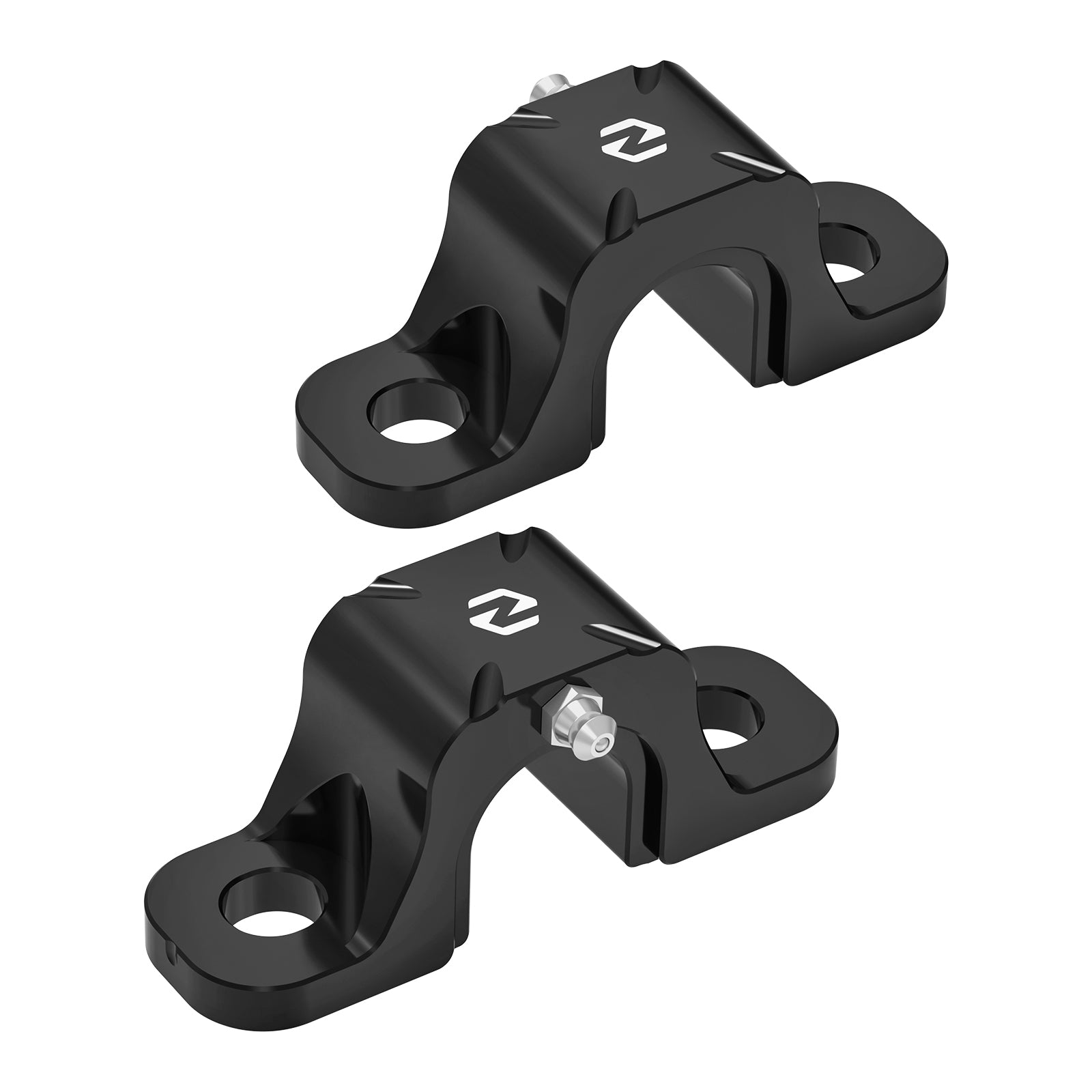 Pair Front Sway Stabilizer Bar Mounting Brackets Clamps For Can-Am X3 TURBO 2017-2023