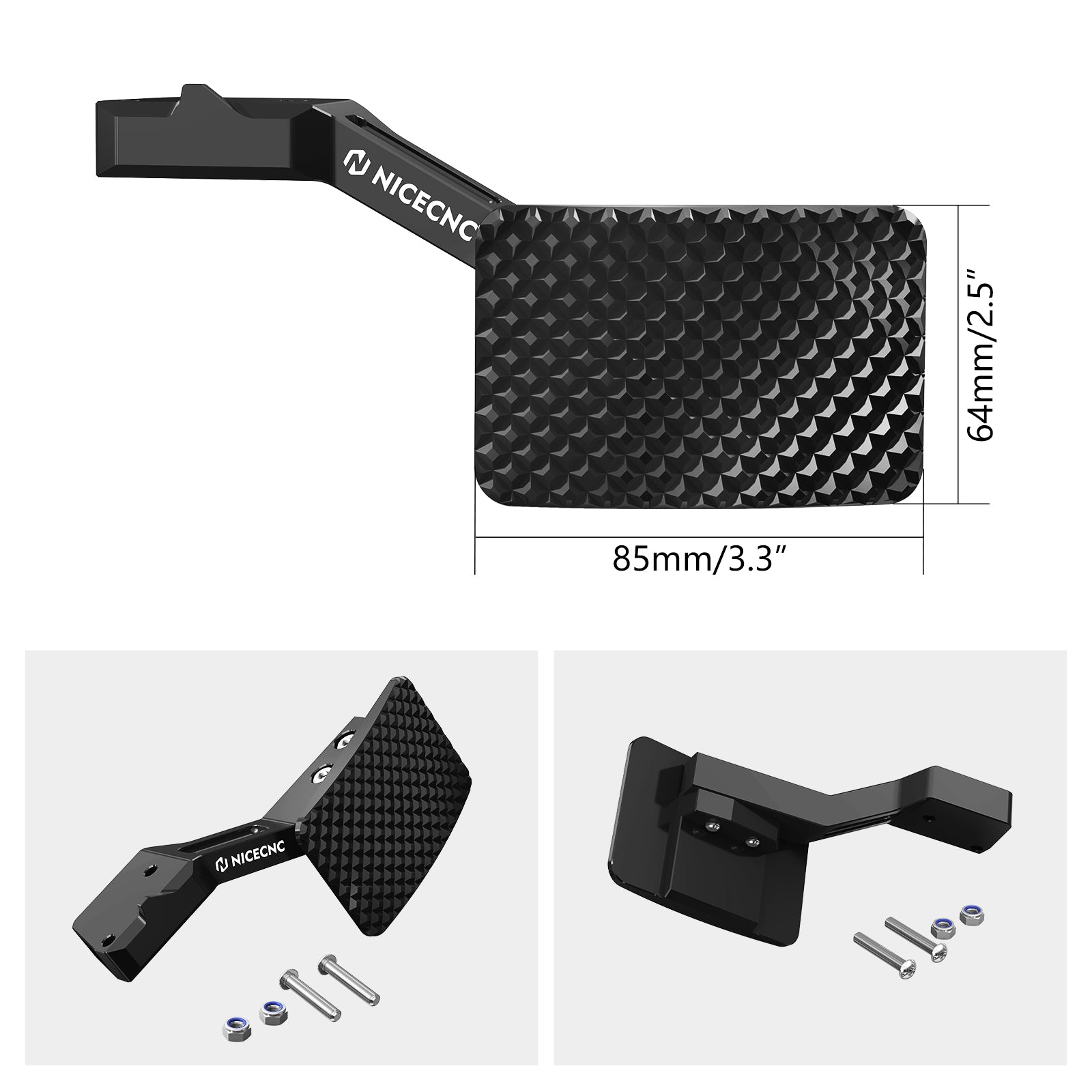 UTV Gas Throttle Pedal Extender Extension For Can-Am Maverick X3