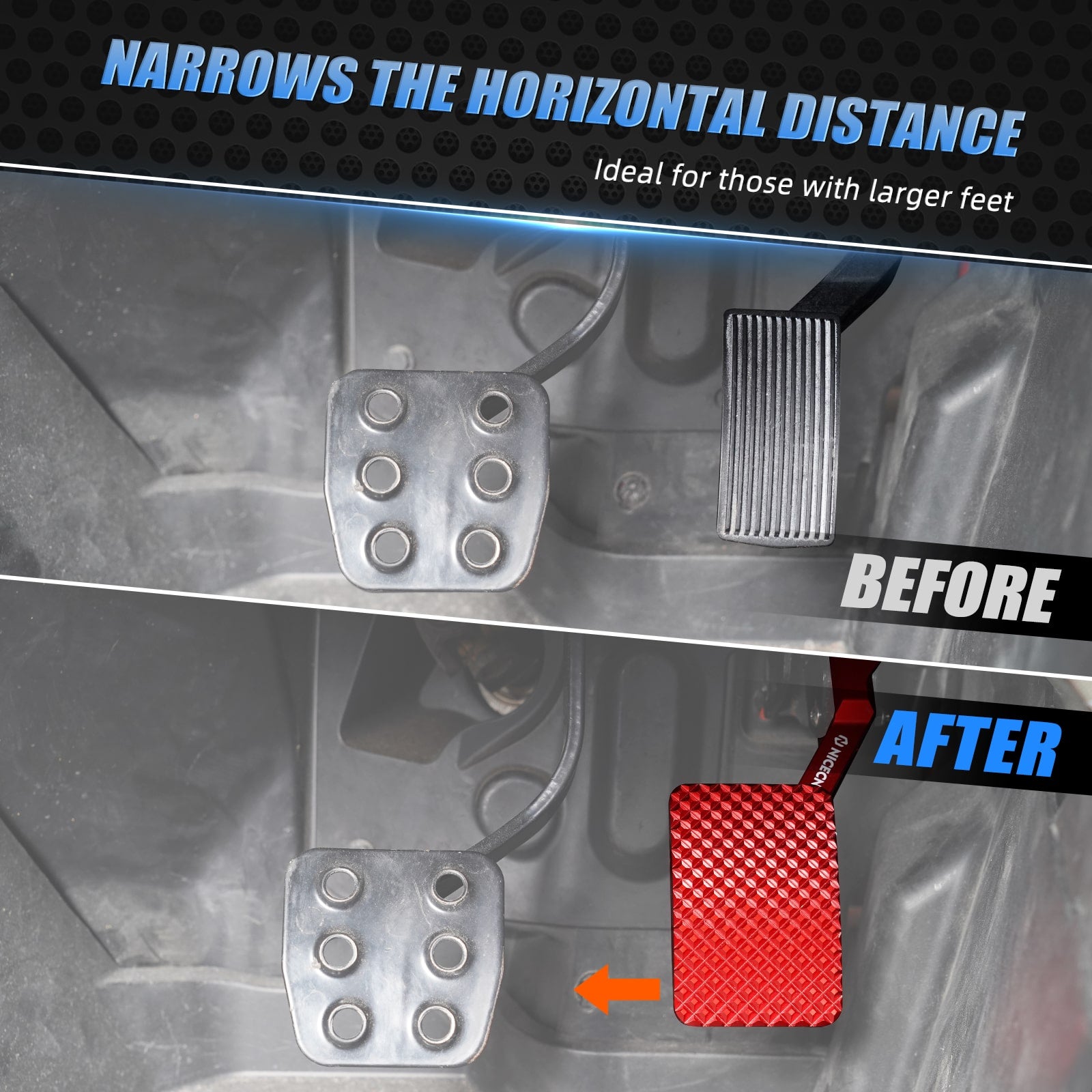 UTV Gas Throttle Pedal Extender Extension For Can-Am Maverick X3