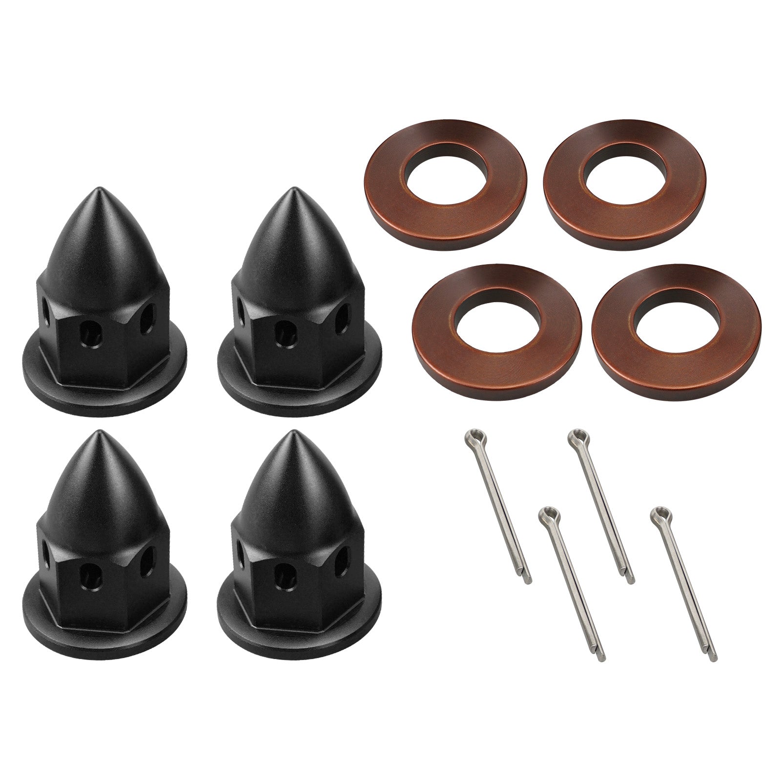 UTV M20 Wheel Hub Cap Castle Nuts Kit For Can-Am X3 Maverick Trail Traxter