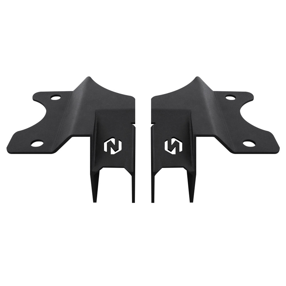 Pair UTV Rear Shock Brace Bracket Mounts For Can-Am X3 2017-2023