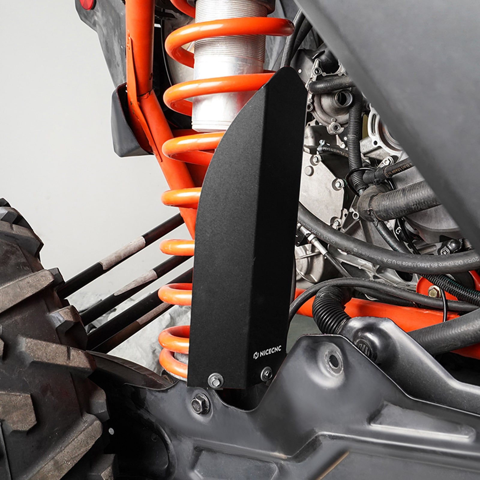 UTV Rear Shock Guards Covers Absorber Protector For Can-Am X3 2017-2024