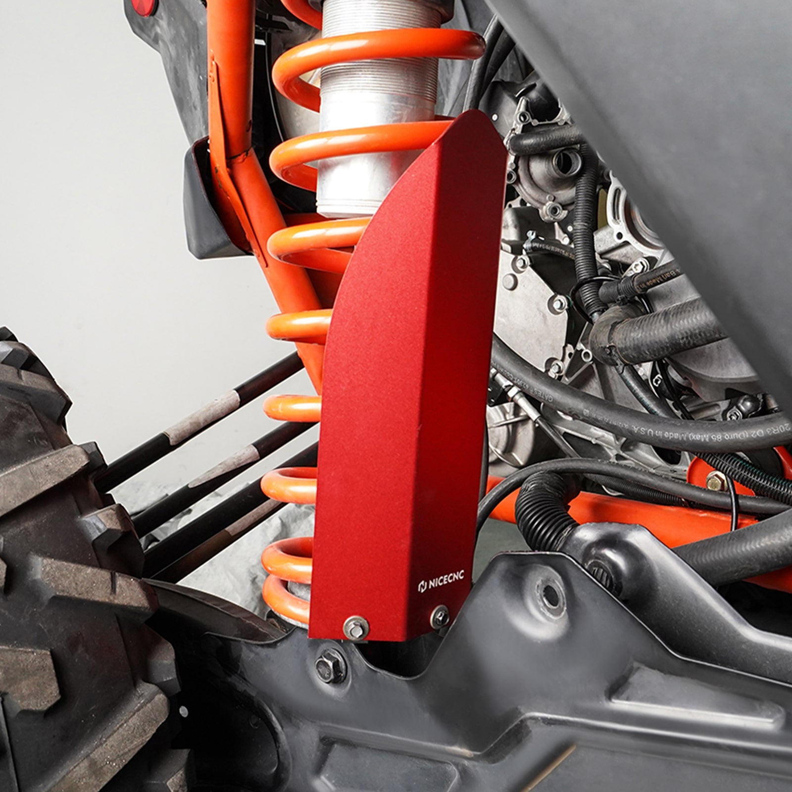 UTV Rear Shock Guards Covers Absorber Protector For Can-Am X3 2017-2024