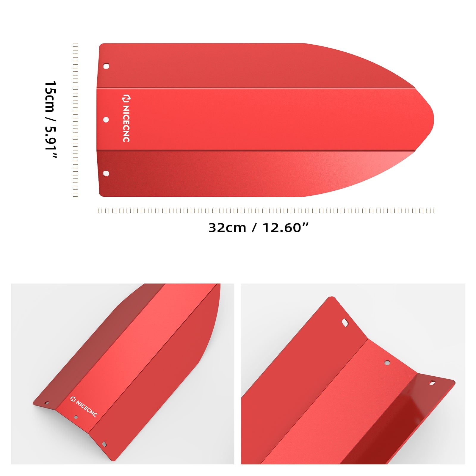 UTV Rear Shock Guards Covers Absorber Protector For Can-Am X3 2017-2024