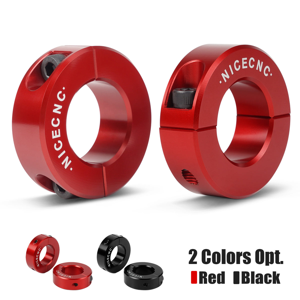 Can-Am X3 Rear Sway Bar Locking Clamping Shaft Collars - NICECNC