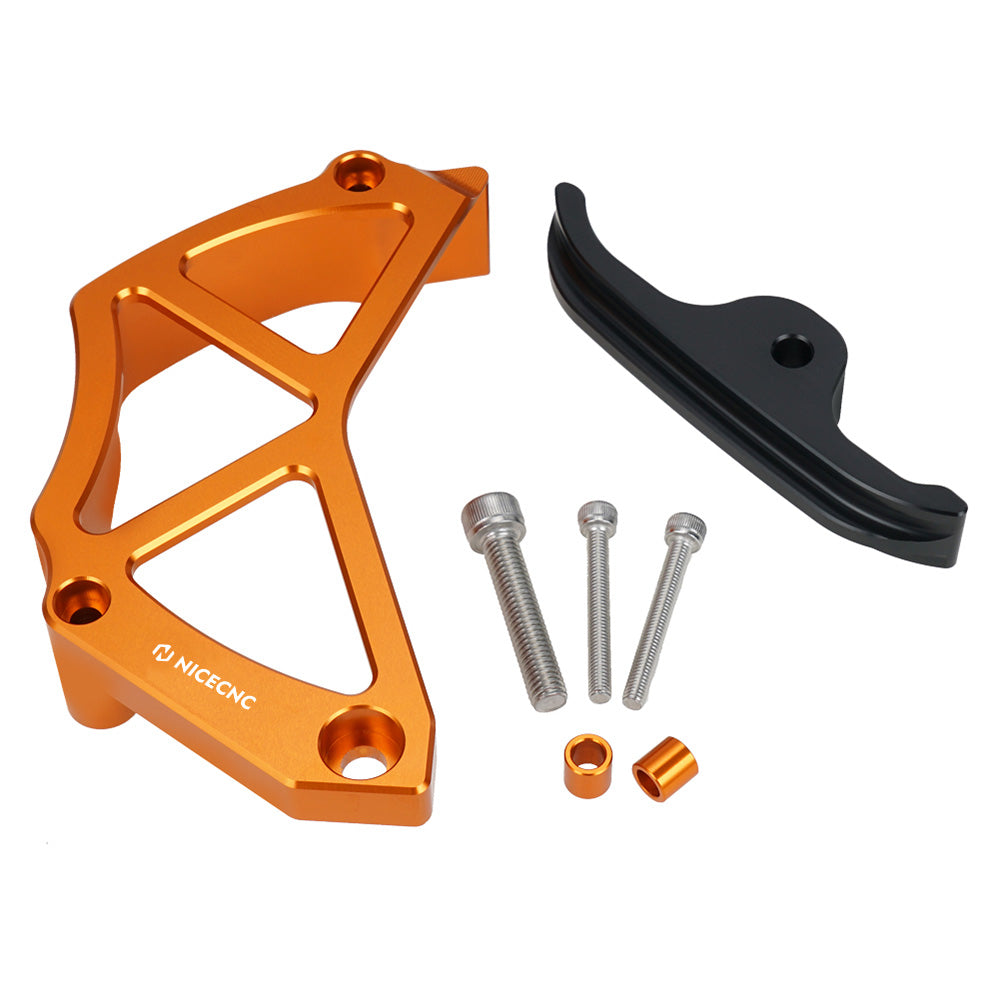 Front Sprocket Chain Guard For KTM 250 350 SXF XC-F 2016-2021 - CNC Aluminum Case Saver