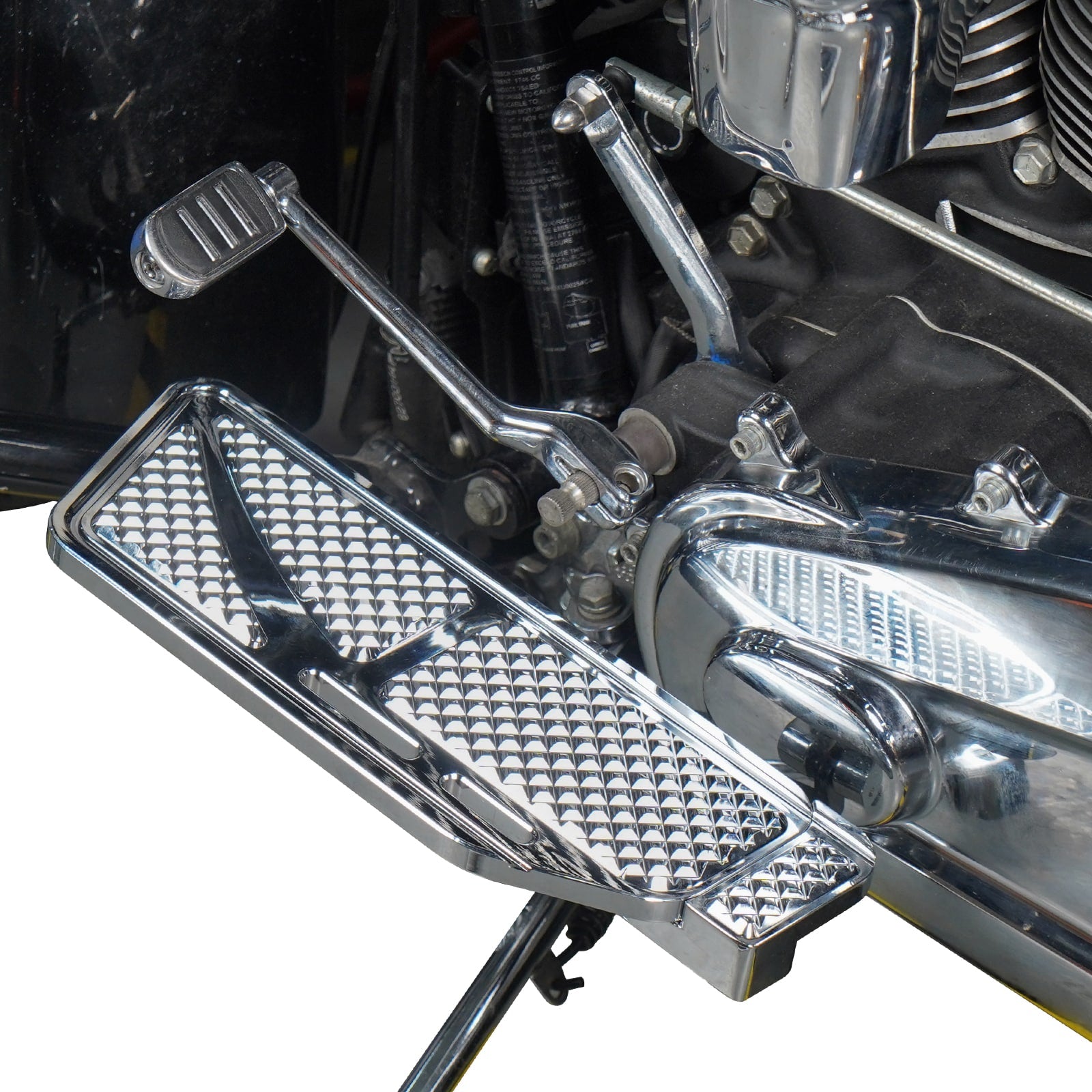 Adjustable Enlarged Rider Footboards Kit For Harley Davidson