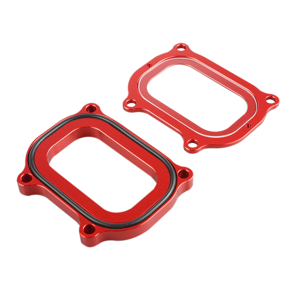 Cylinder Head Valve Cover Side Cover W/ Clear Window For Yamaha Raptor 700 2006-2023 Grizzly 700 2007-2023