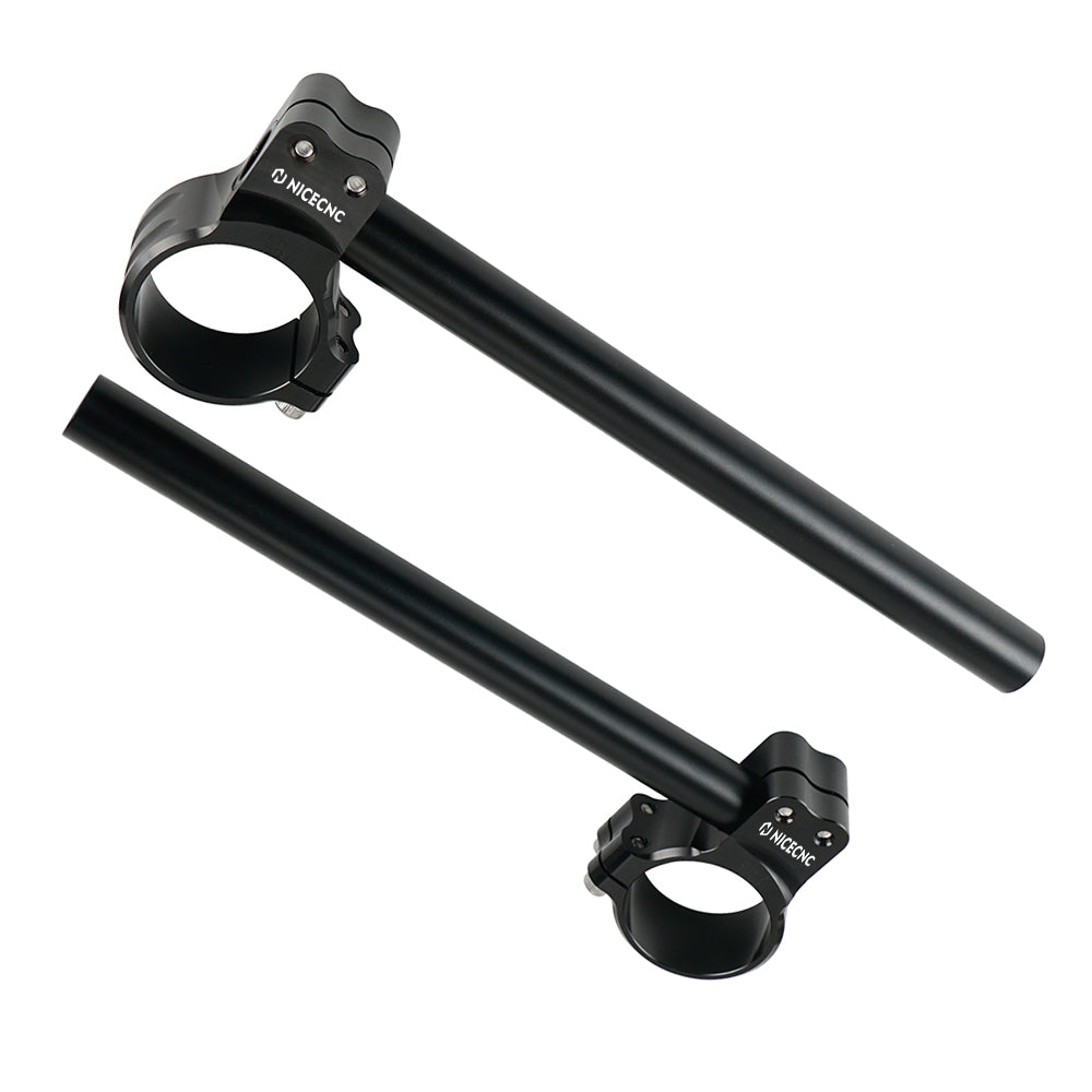 Motorcycle 7°50mm Clip-on Handlebars For Aprilia Kawasaki Yamaha Honda  Suzuki Triumph