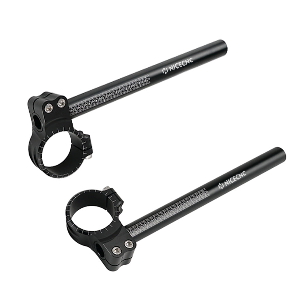 Motorcycle 7°50mm Clip-on Handlebars For Aprilia Kawasaki Yamaha Honda  Suzuki Triumph