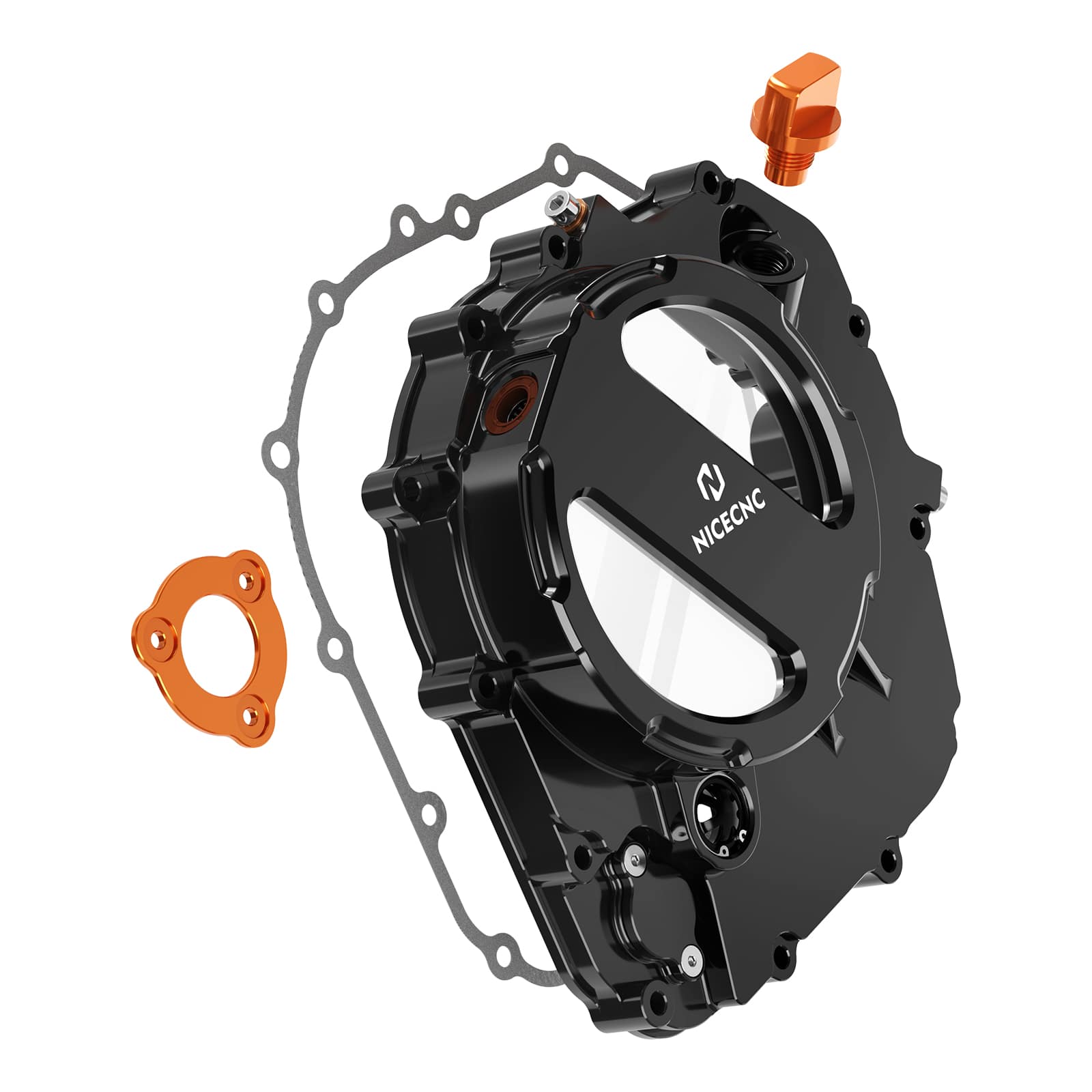 Transparent Clutch Cover for  KTM 250 390 Duke/RC 2017-2023 250 390 Adv 2020-2024