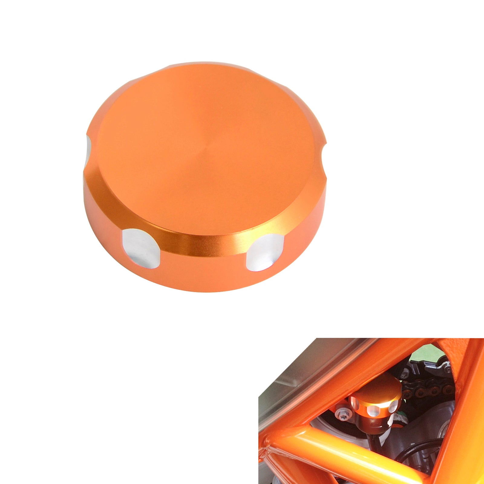 Rear Brake Master Cylinder Reservoir Cap Cover For KTM 690 Enduro R 2012-2023