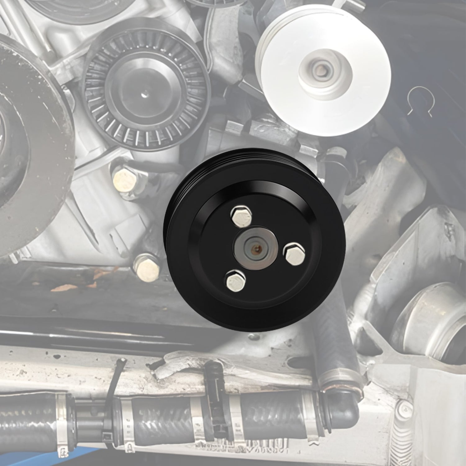 Power Steering Pulley Belt For BMW E90 E91 E92 N54 N55 3.0L