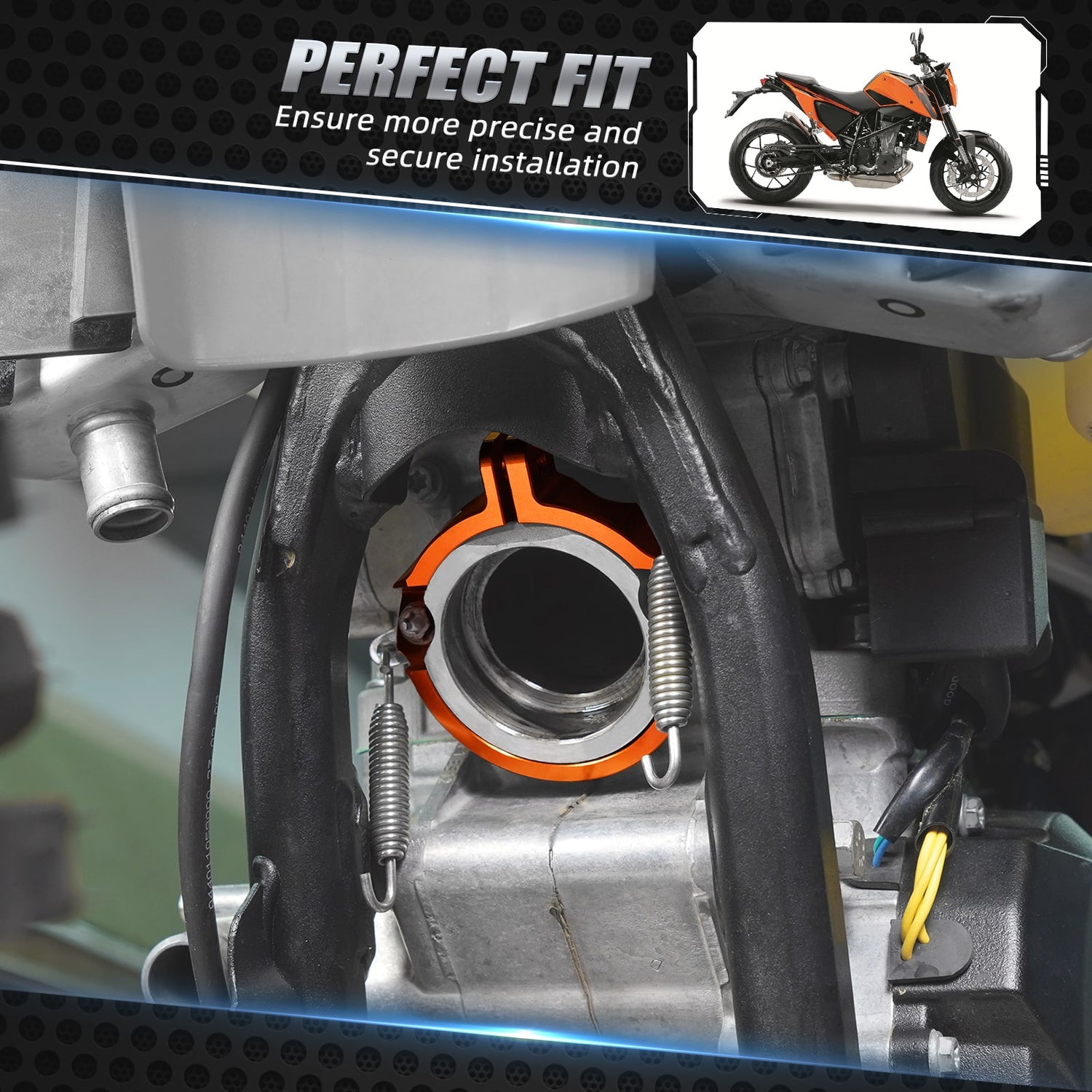 Exhaust Flange Guard For KTM Husqvarna 250 300 20232024