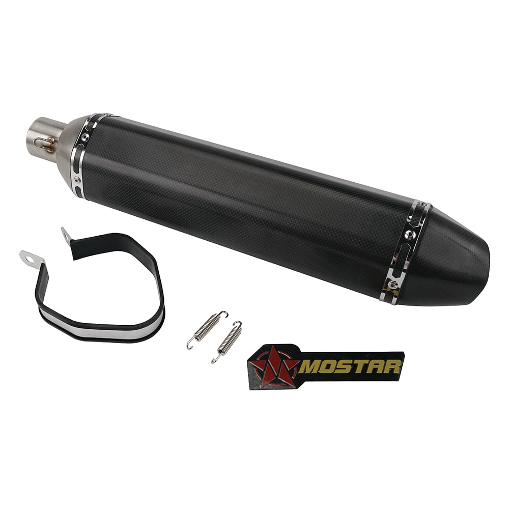 2-into-1 Ti Connect Pipe Carbon Fiber Exhaust System Muffler Kit For KTM 950 Adventure/S/R 2003-2013 990 Adventure/S 2006-2016