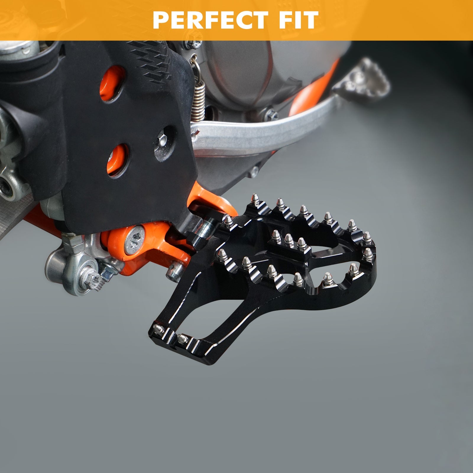 Extender Foot Pegs  For KTM 350 500 EXC-F 2017-2023