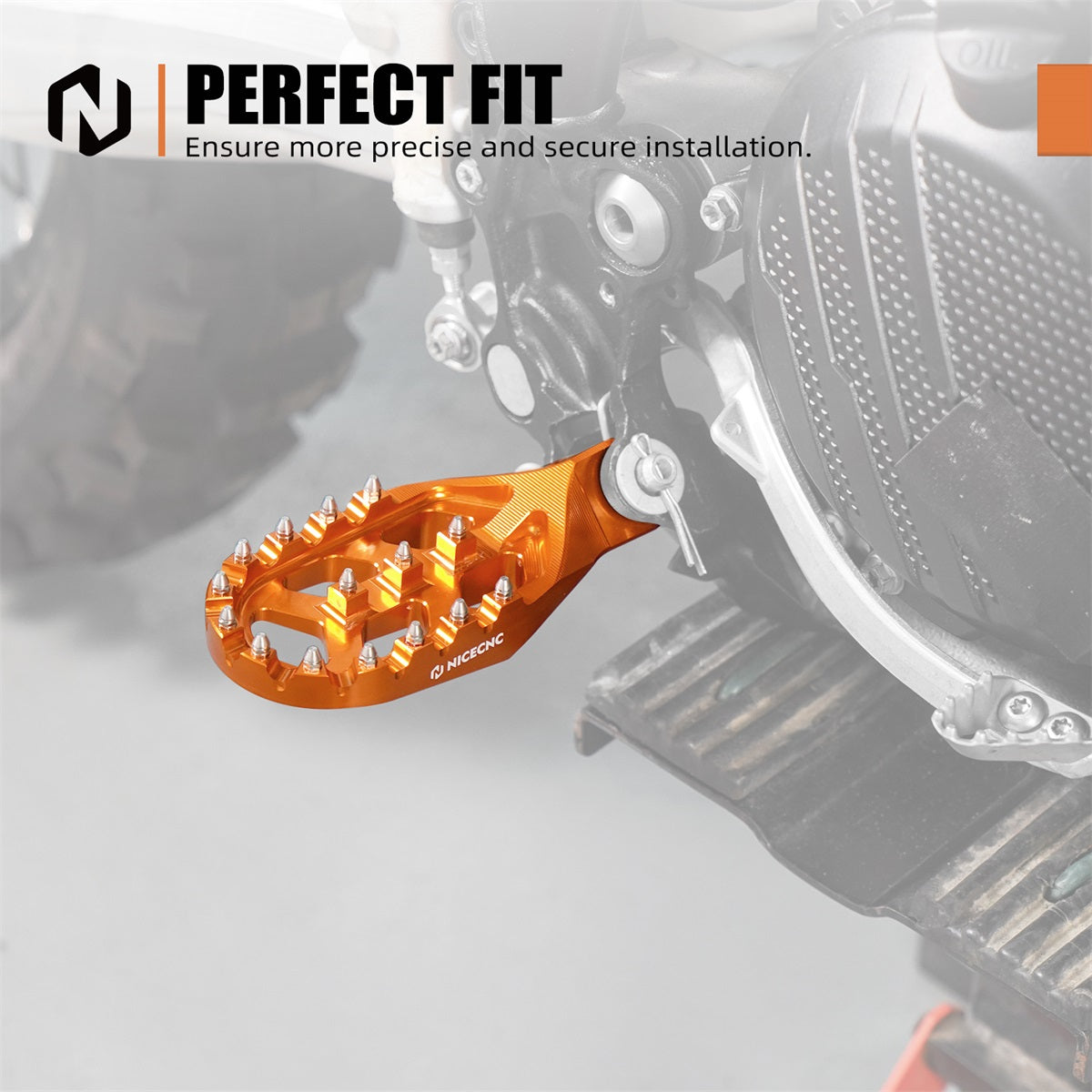 Footpeg Foot Rest Pedal Mount Pins For KTM Husqvarna GasGas 2023-2024