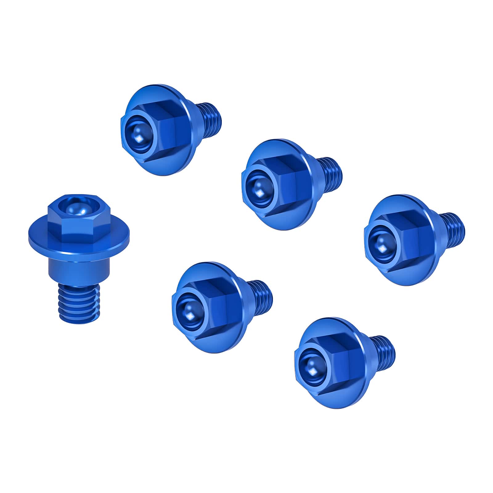 6 x Front Fork Guard Bolts Screws For KTM 690 Enduro/R 2008-2022 Husqvarna 125-501 TC/FC/TE/FE/TX/FX 2014-2022