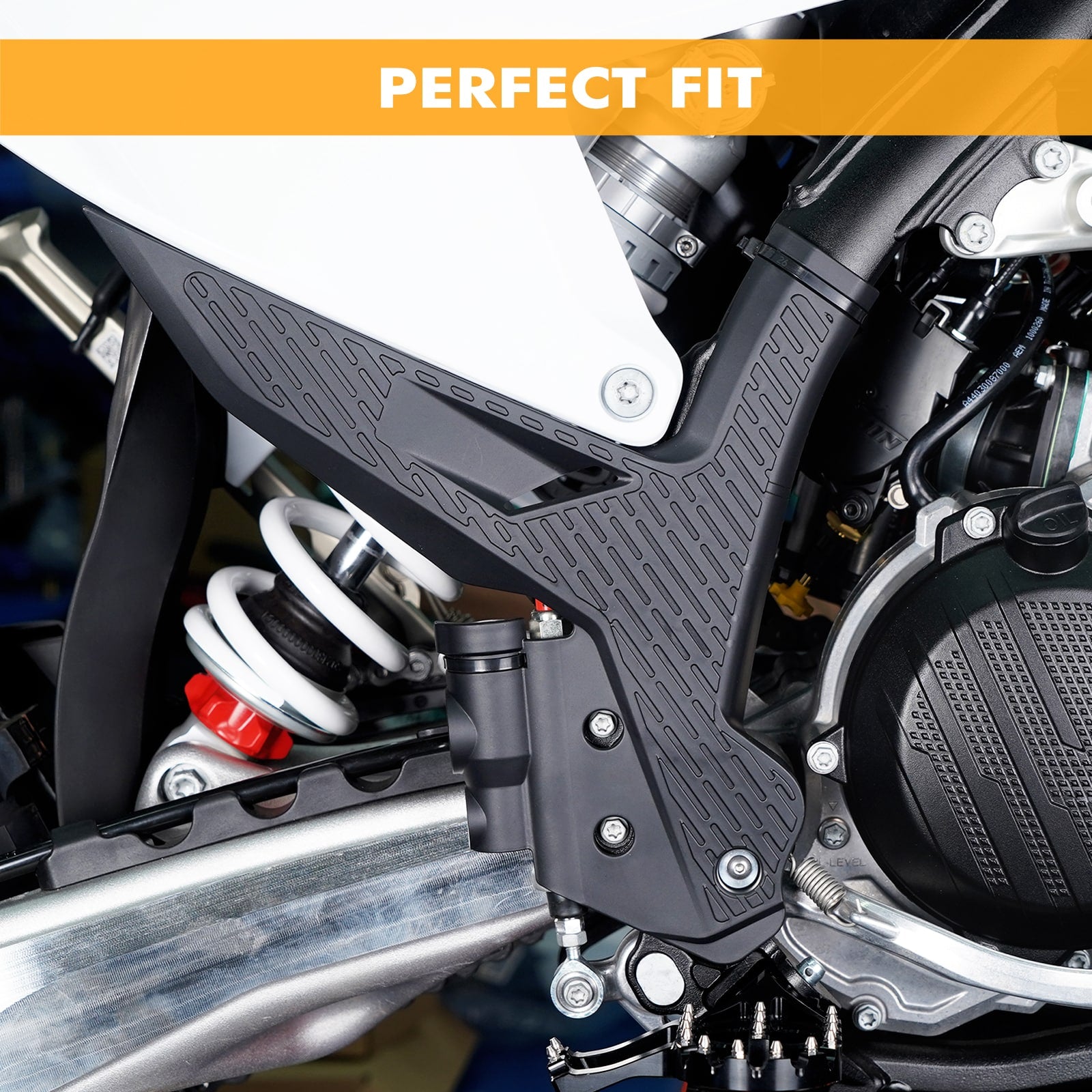NICECNC Frame Guards Protector Cover For KTM 125-450 XC/SX/XCF/SXF 2023-2024 EXC/EXCF/XCW/ 2024