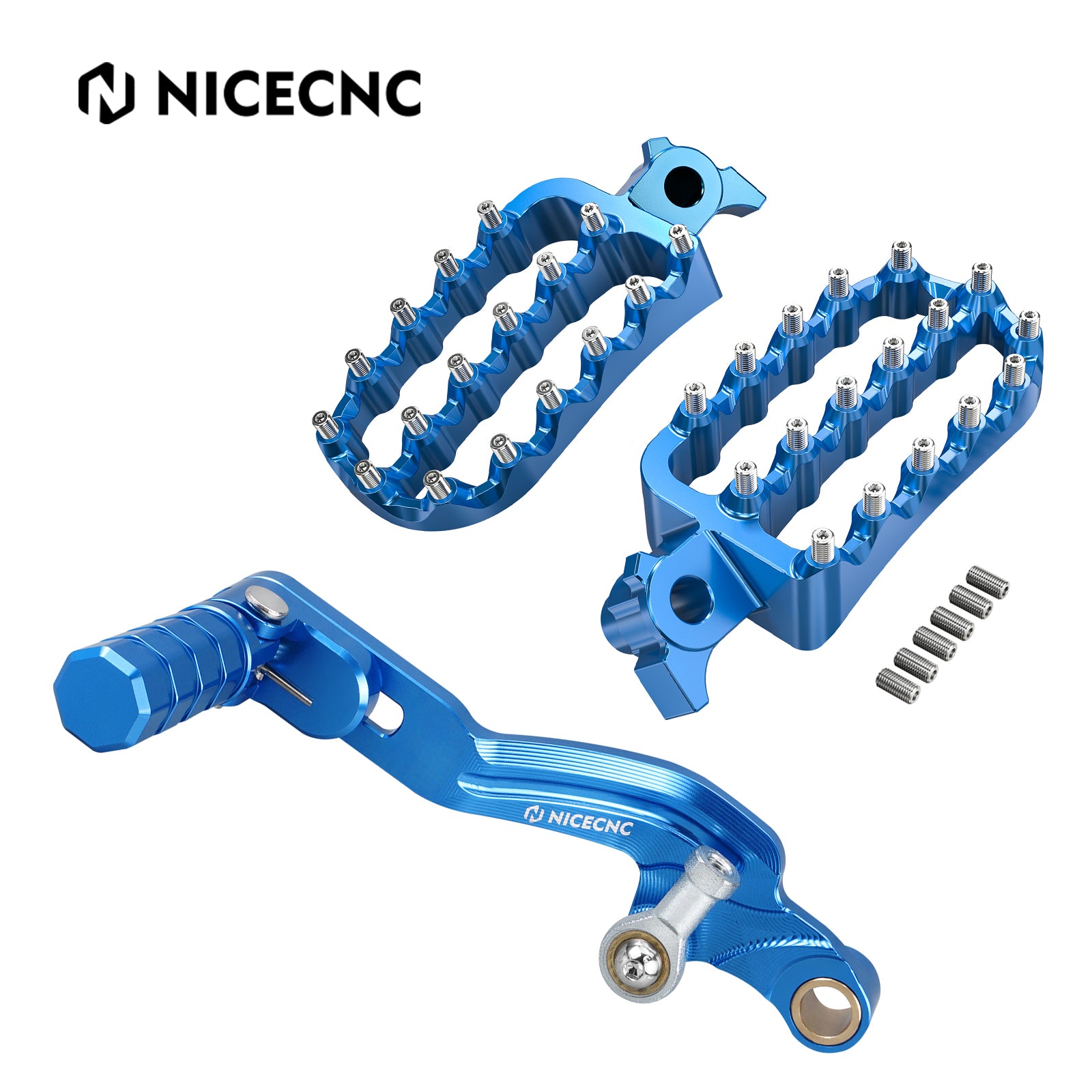 Lengthened Enlarged Foot Pegs 6061 Aluminum  For YAMAHA TENERE 700  XTZ 700 2019-2025