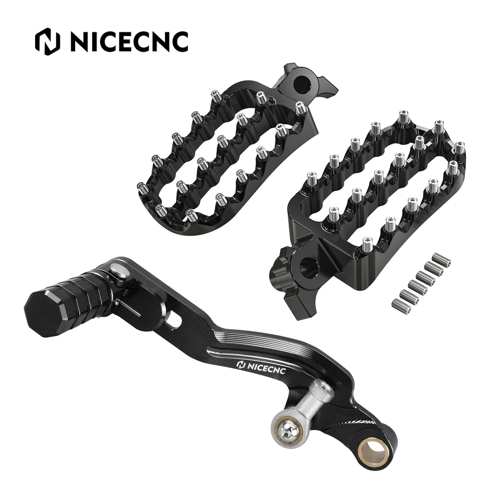Lengthened Enlarged Foot Pegs 6061 Aluminum  For YAMAHA TENERE 700  XTZ 700 2019-2025